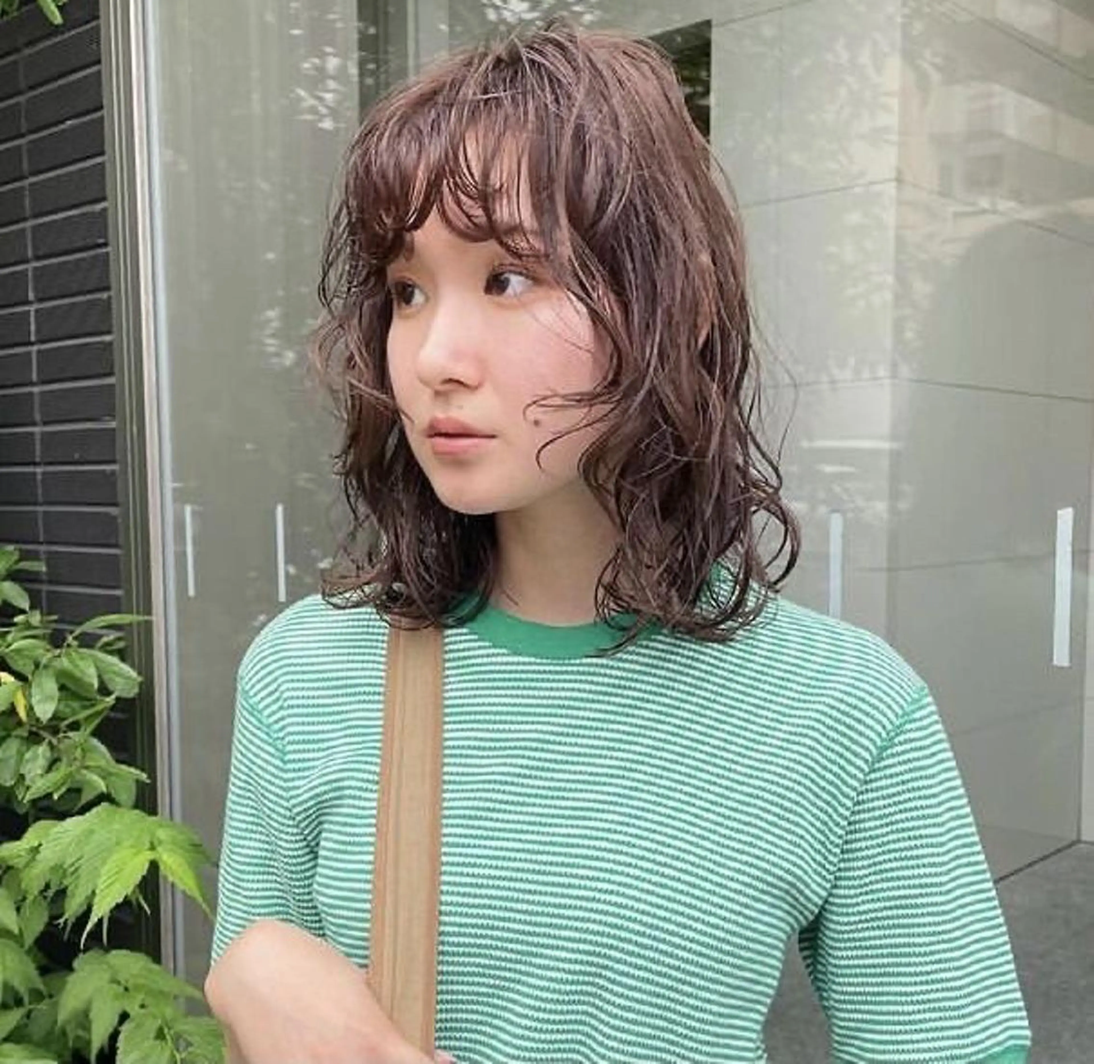 セミロング カラー HAIR MAKE  miel所属・🫧透明感カラー🫧 SHINSEIのヘアスタイル