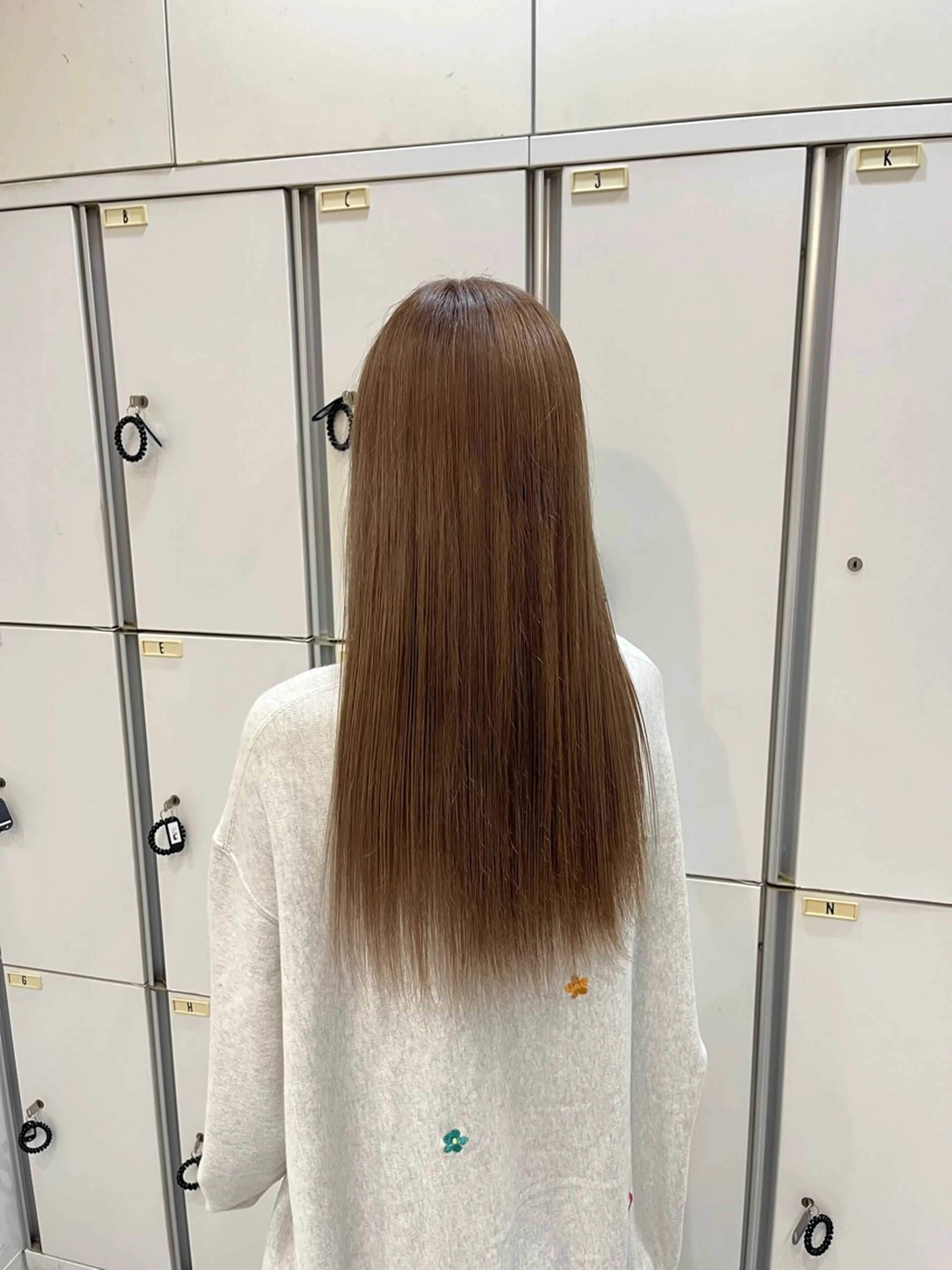 ロング カラー カット ヘアカラー トリートメント 🫧松尾彩舞樹🫧 アレンジ/艶カラー✨のヘアスタイル