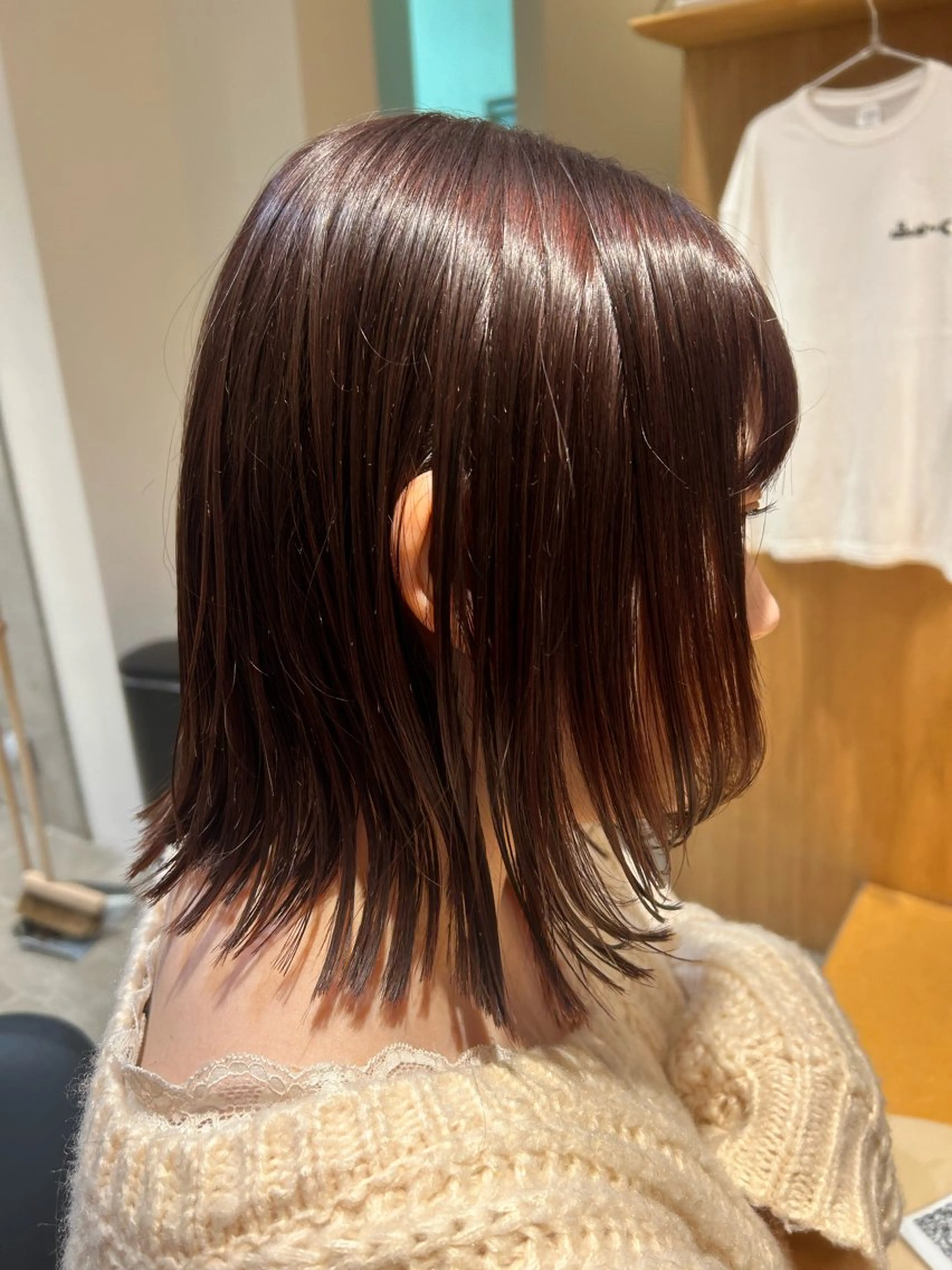 ミディアム カラー カット ヘアカラー トリートメント FOLK Akari /ショート/ボブ🐍のヘアスタイル