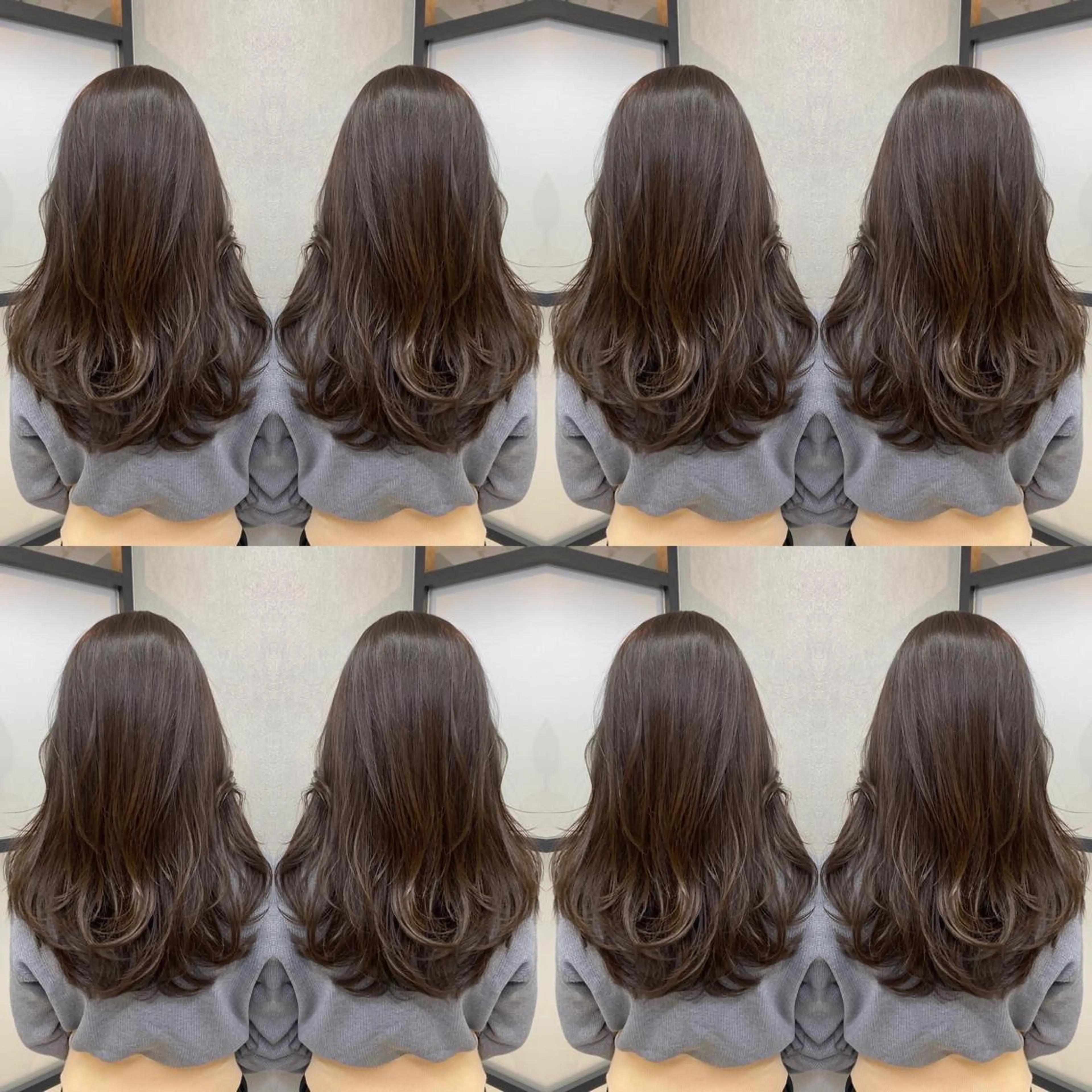 ロング カラー カット トリートメント tocca 💜石田愛結💜のヘアスタイル