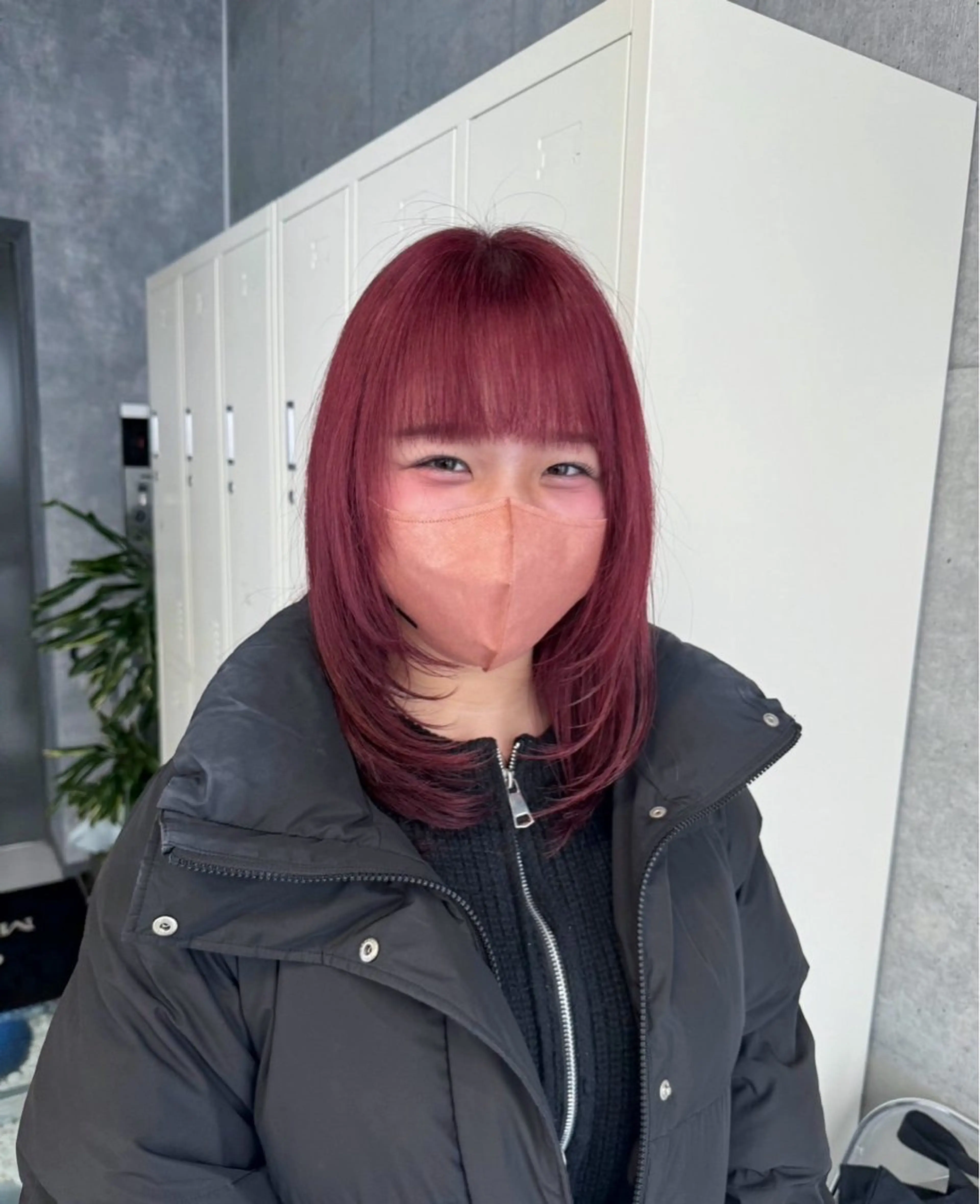 ミディアム ヘアカラー トリートメント face所属・🦋艶カラー🦋 sakiaのヘアスタイル