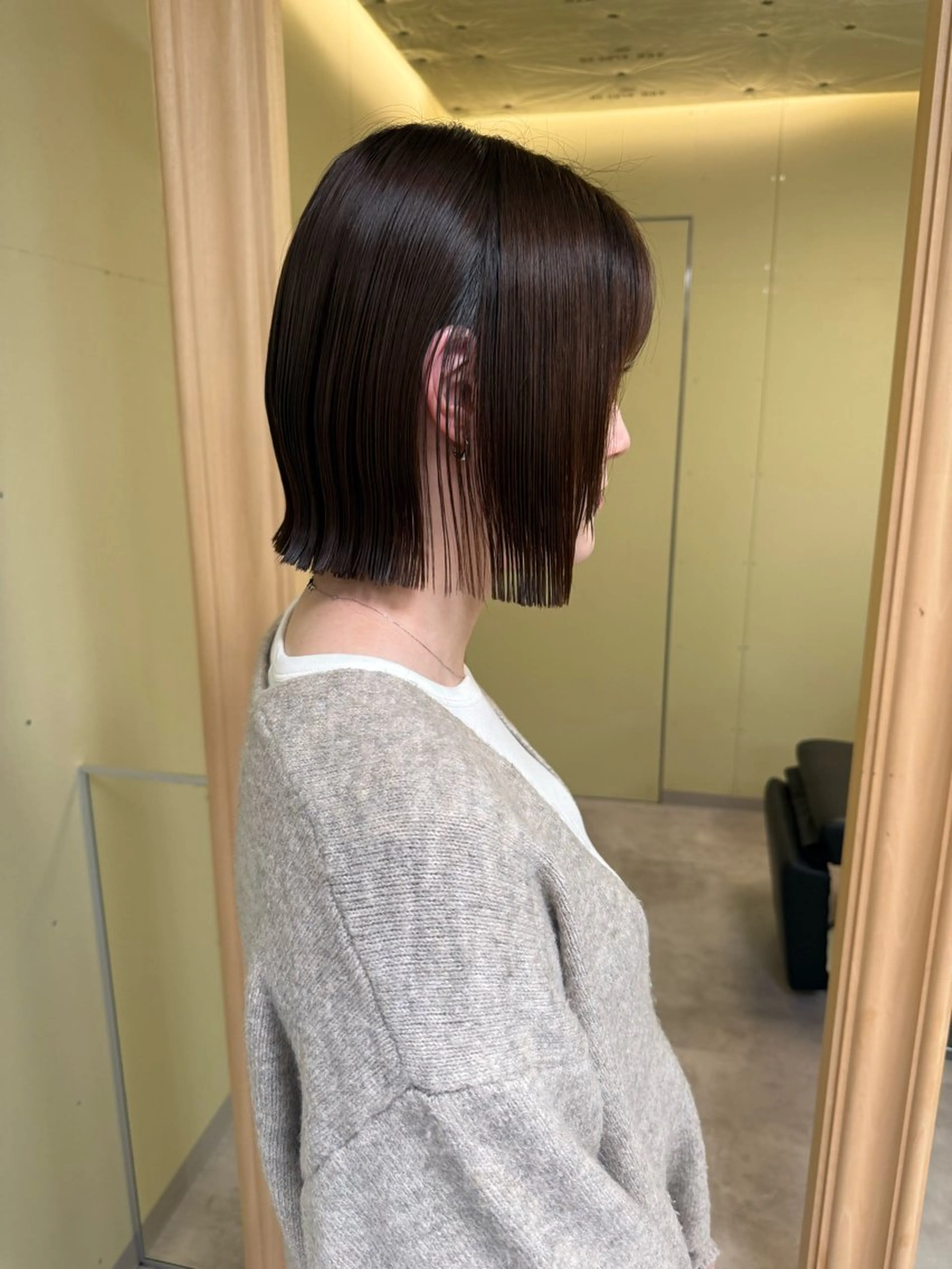 ショート カット 縮毛矯正 トリートメント 伶風/レイヤー /ボブ/透明感カラーのヘアスタイル