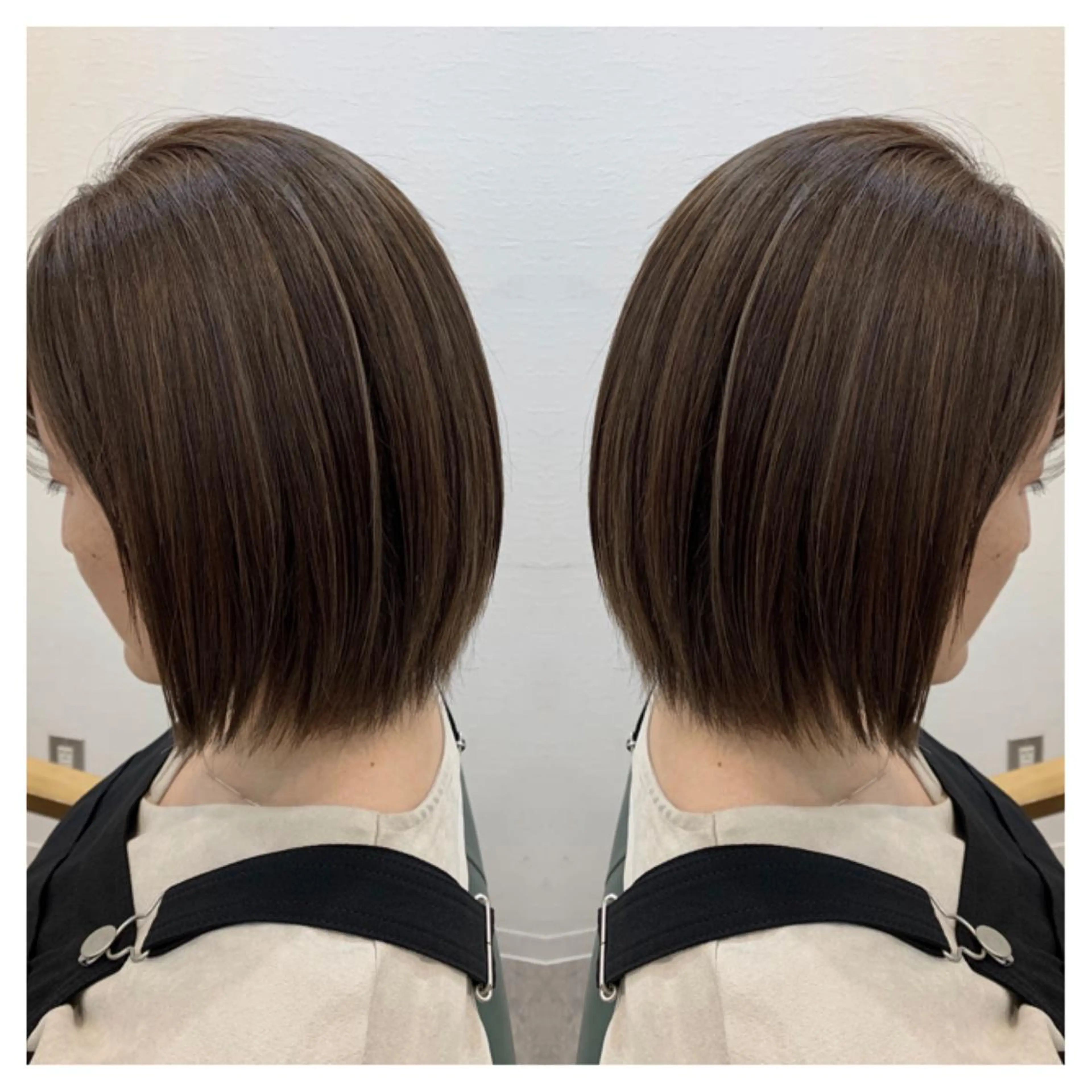 ショート カラー カット ヘアカラー トリートメント 村山 茉衣のヘアスタイル
