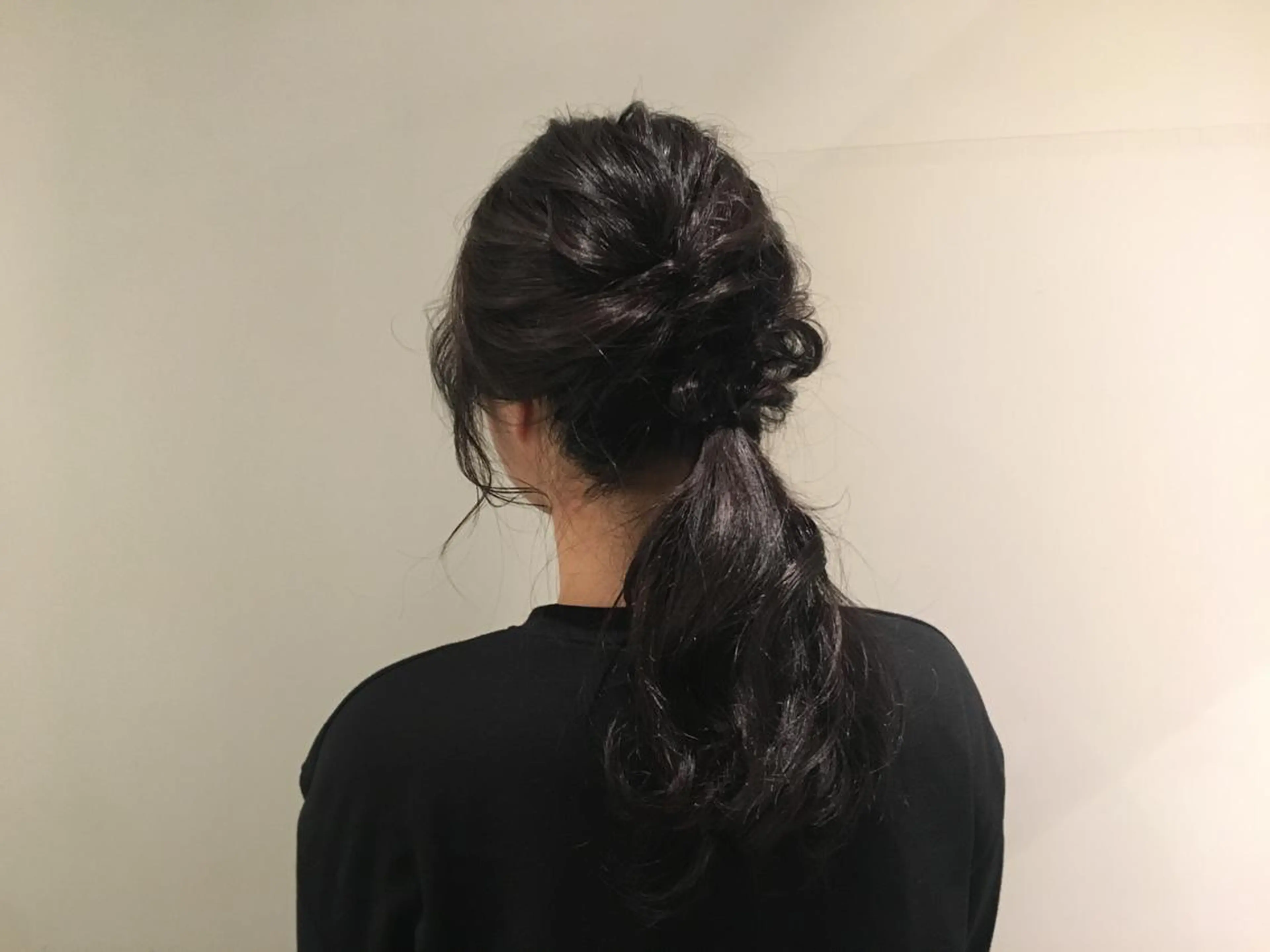 ロング カラー ヘアアレンジ ブラウンカラー ナチュラルブラウン 野々村 朋美のヘアスタイル