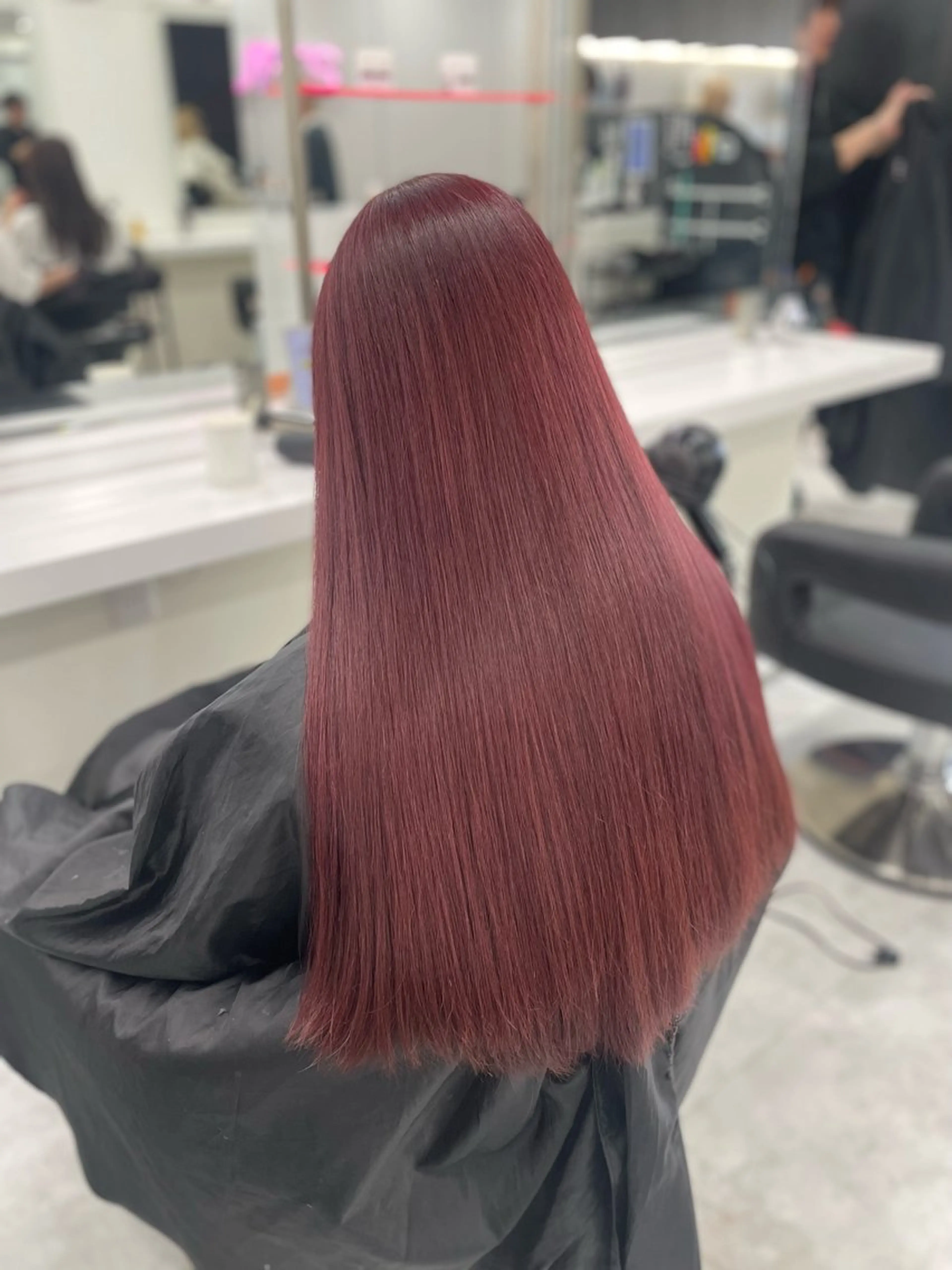 ロング カラー 💗トレンド暖色ヘア Natsumi 💗のヘアスタイル