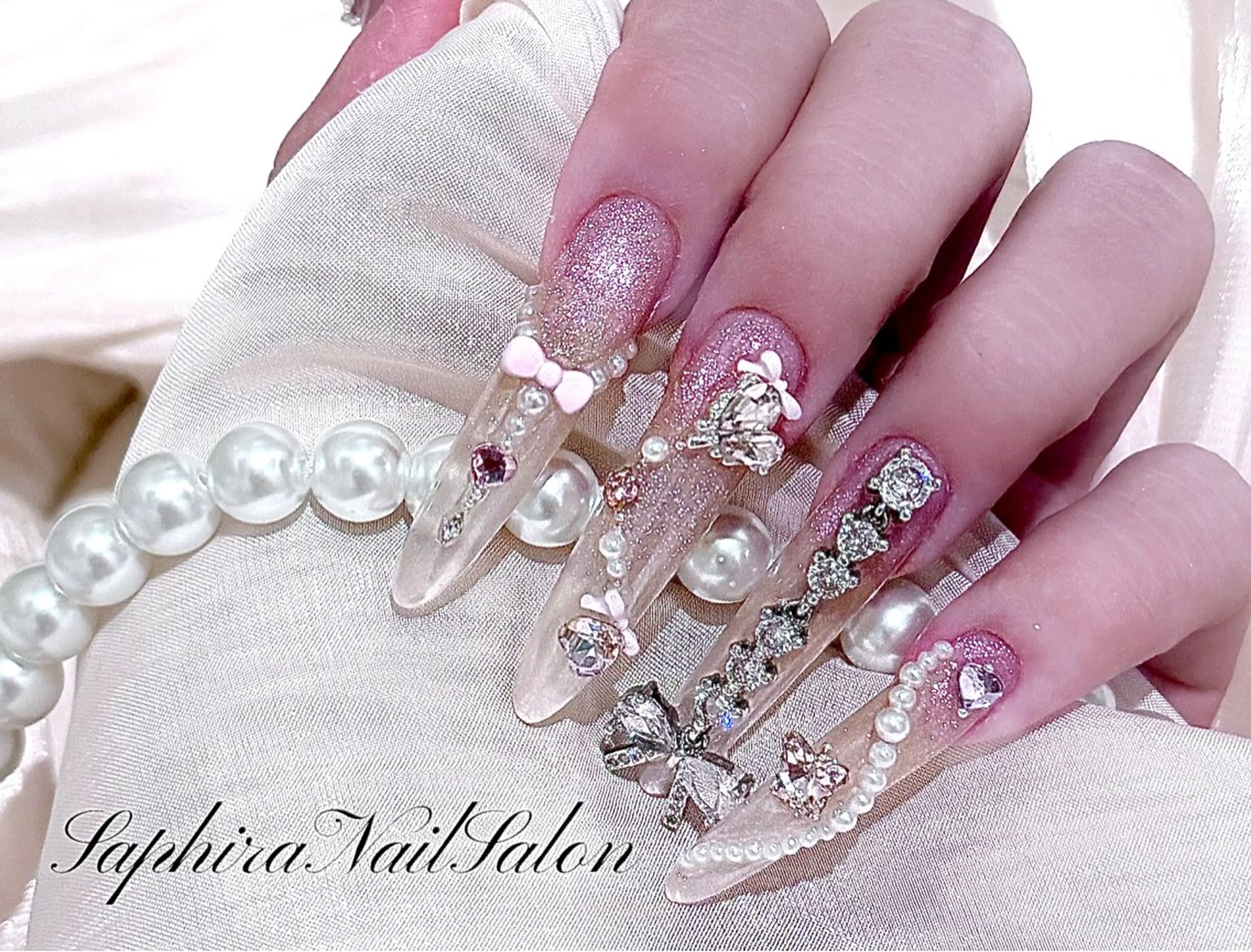 カラー ハンドネイル SaphiraNailSalon所属・saphira nailのネイルデザイン
