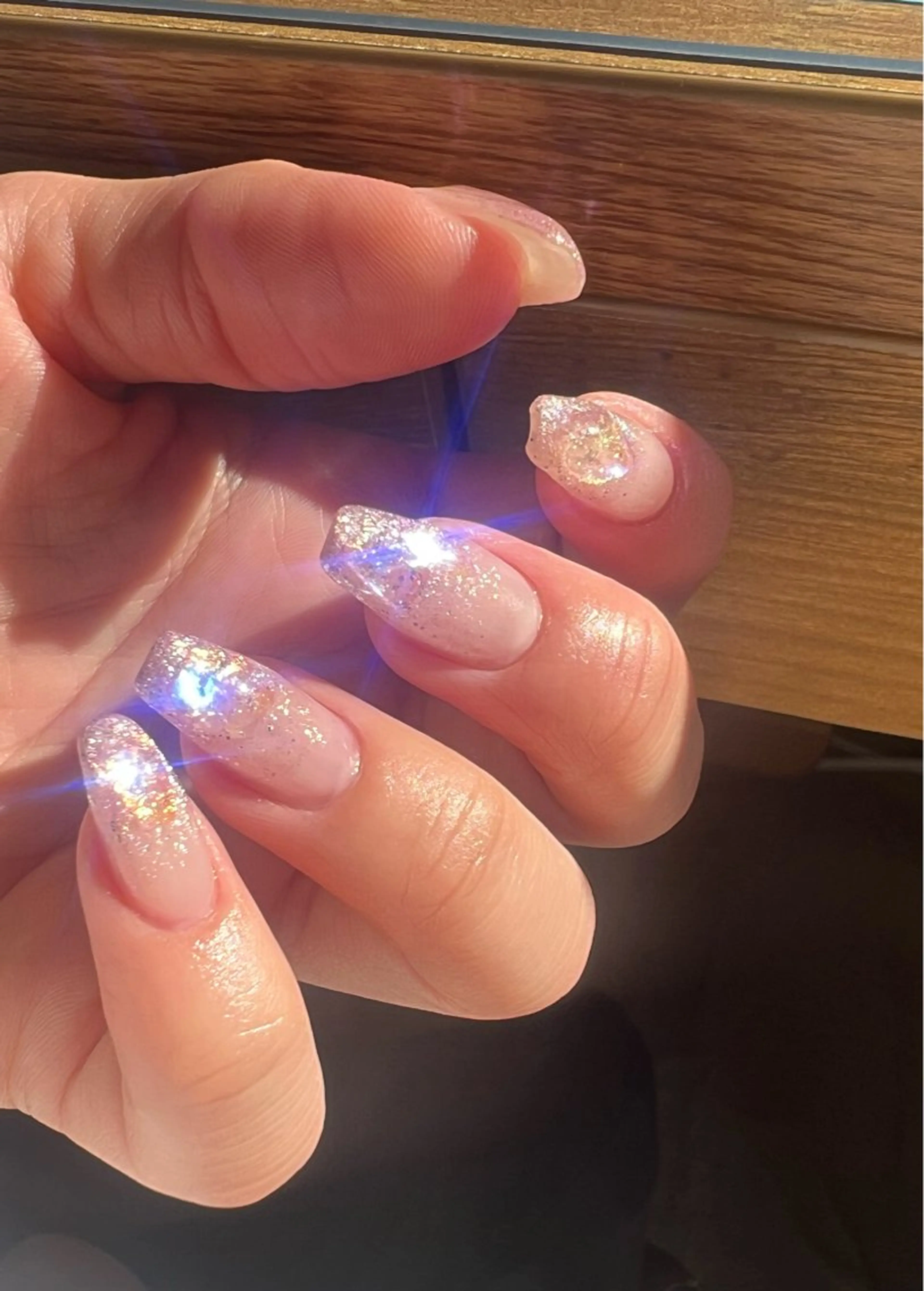ネイル キラキラネイル 持ち込み ニュアンスネイル ハンドネイル ハンドケア Charme. NOBUKOのネイルデザイン