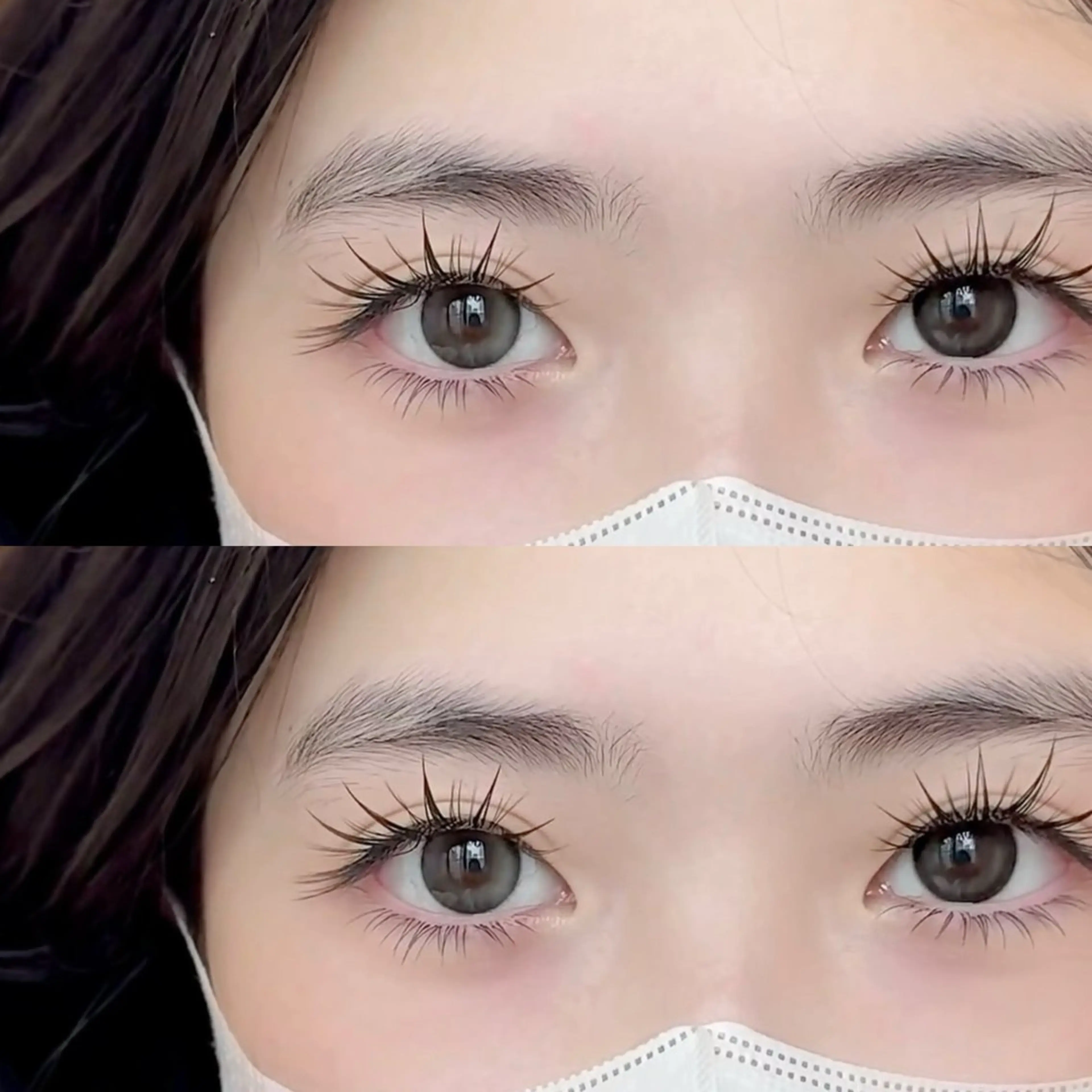 マツエク・マツパ Lカール 下まつげエクステ ワンホンマツエク ACIEL EYELASHのマツエク・マツパデザイン