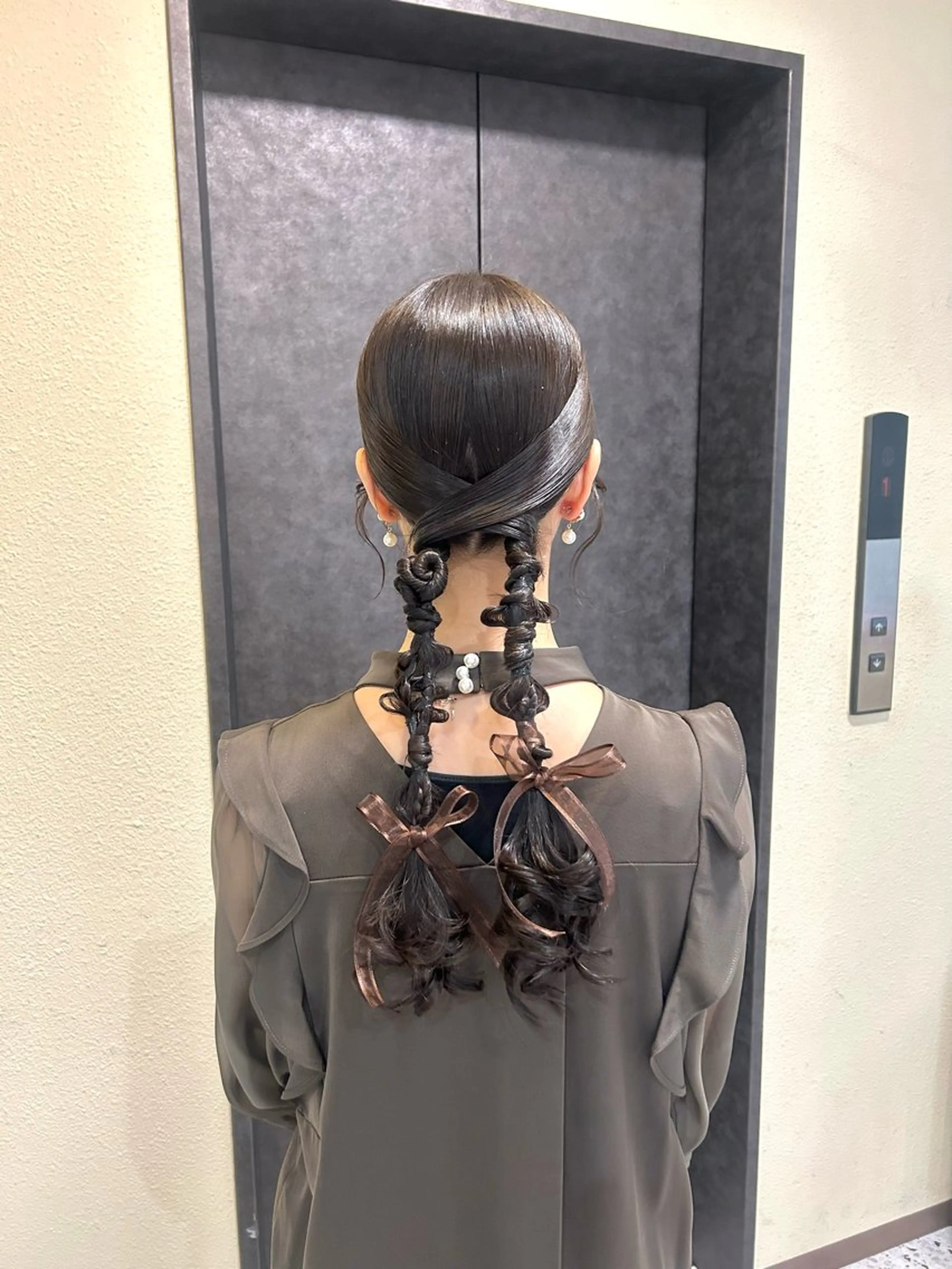 ロング ヘアセット 平沼 葉津紀のその他イメージ