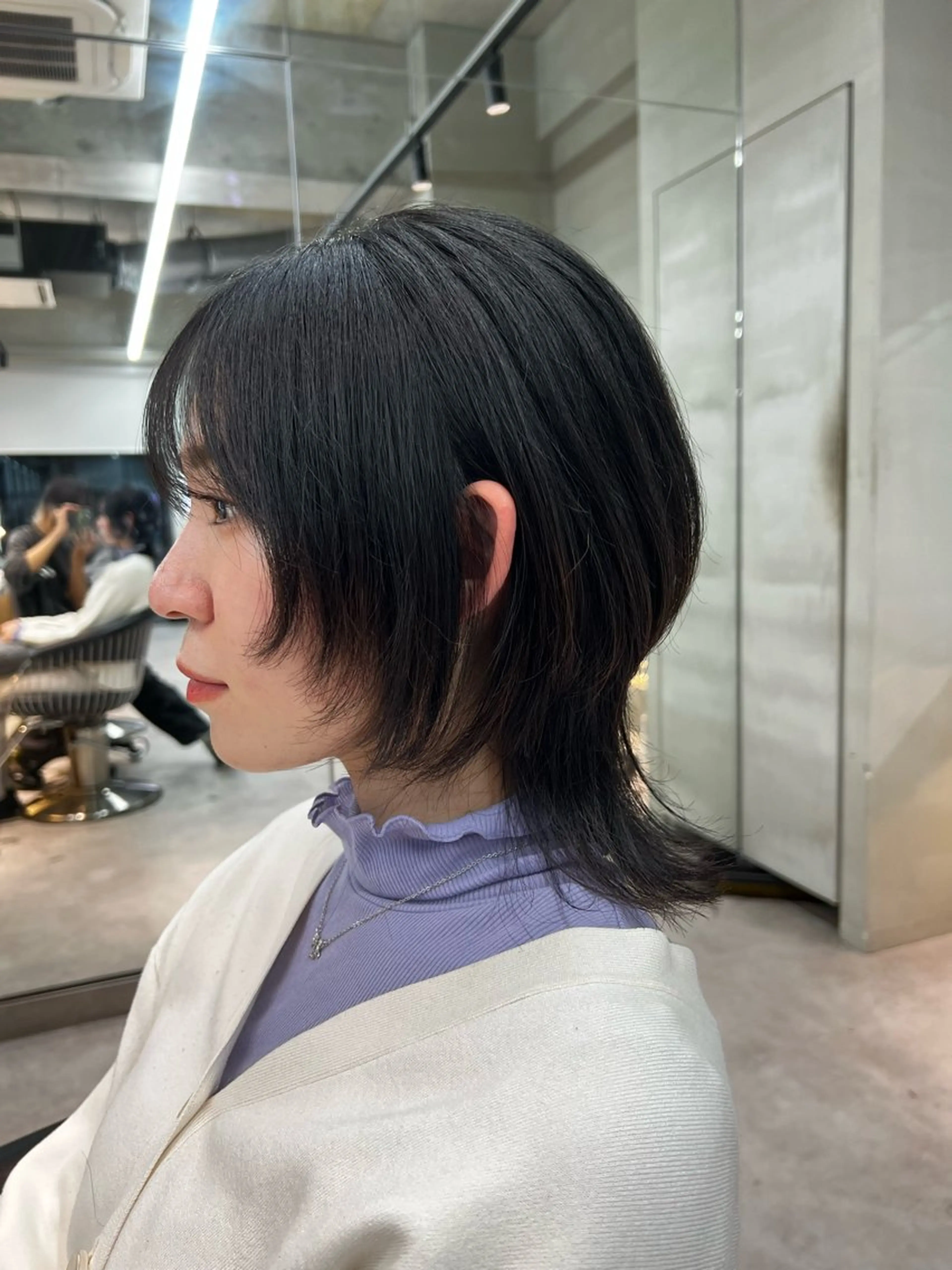 ショート カラー ヘアアレンジ ウルフカット 似合わせカラー× ウルフカット/ホマレのヘアスタイル