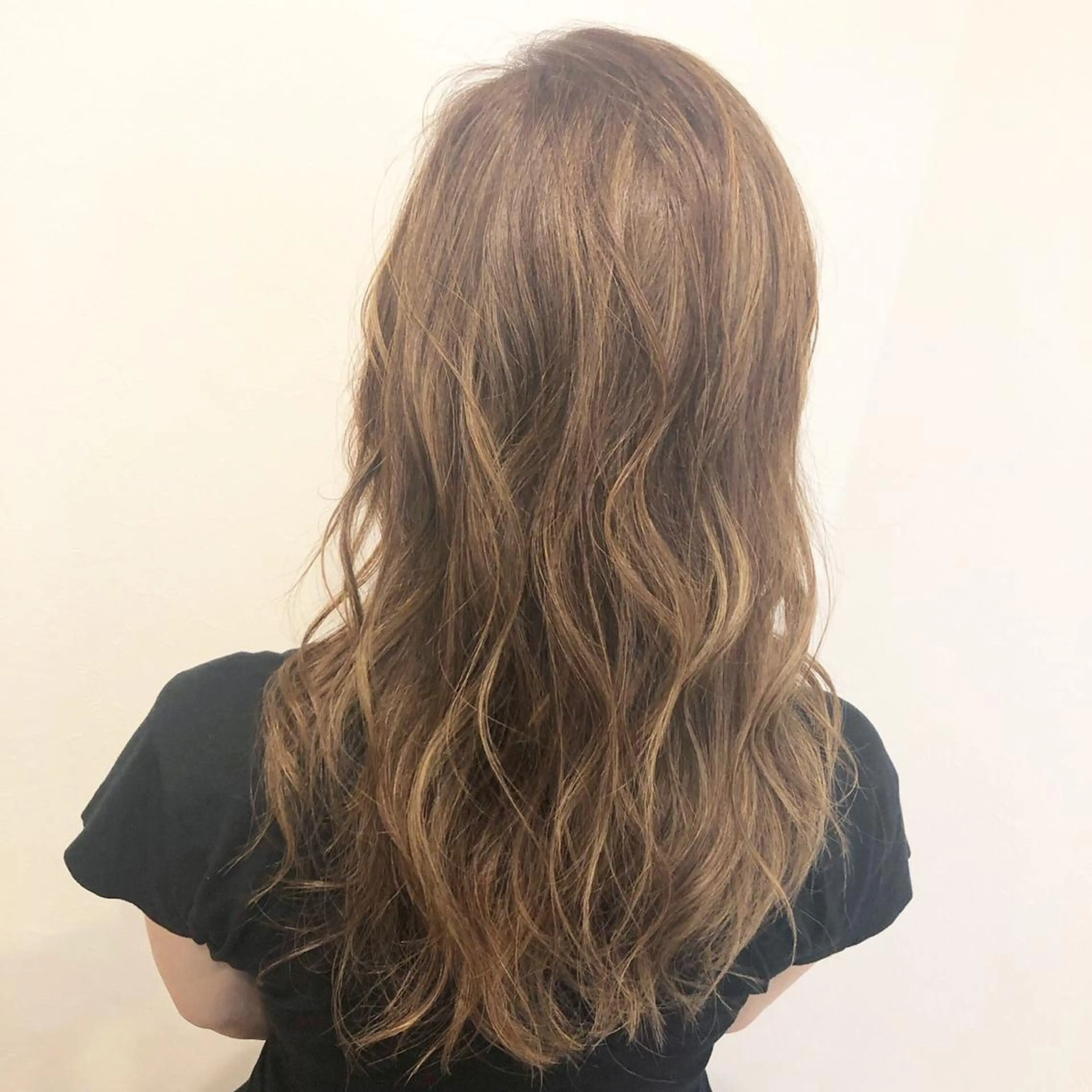 ロング カラー パーマ ヘアアレンジ 無料カットモデル募集 BLINK京橋店のヘアスタイル
