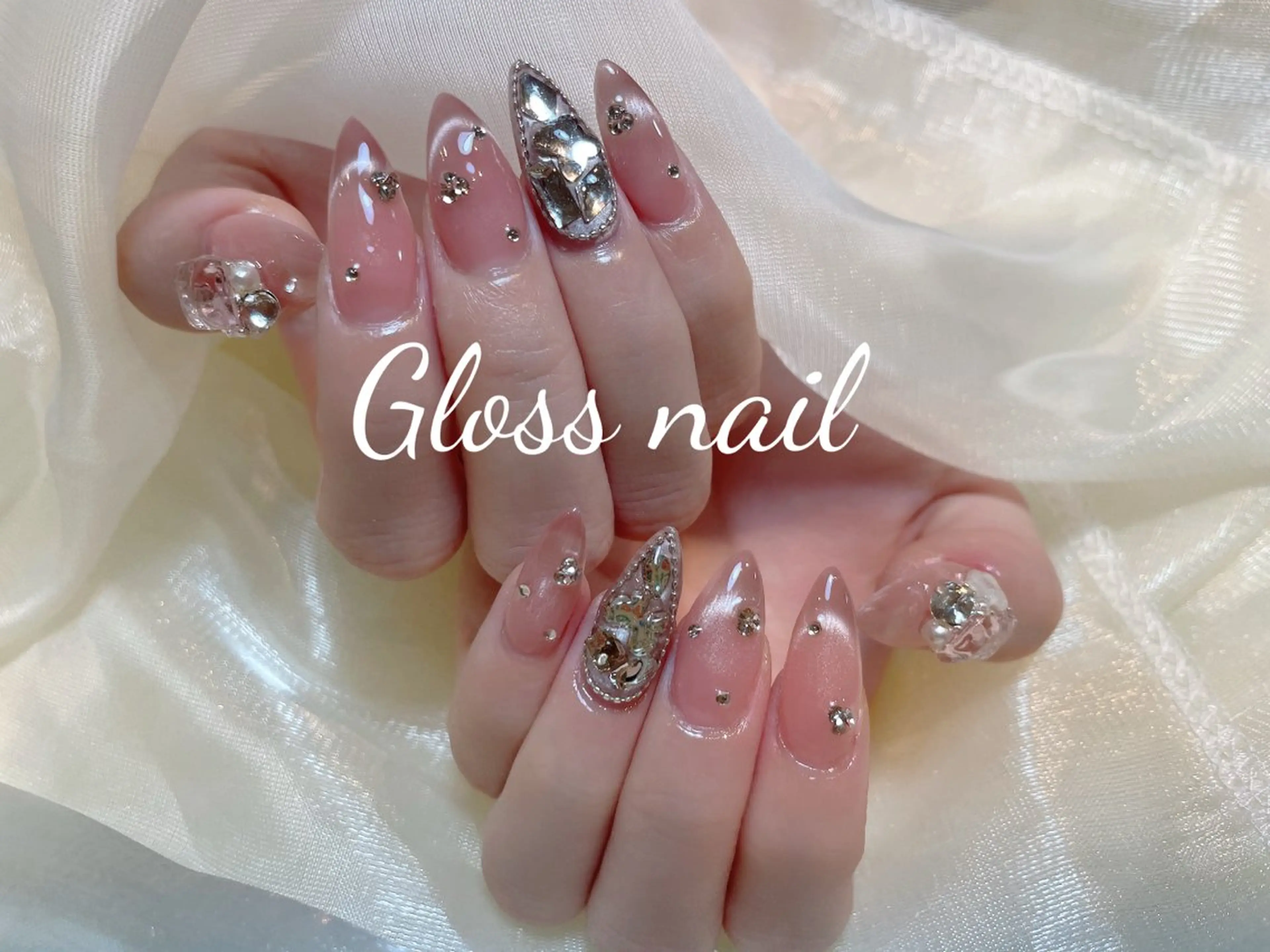 ネイル ハンドネイル Gloss nail salonジェル＆長さだし専門店所属・Meri💅ジェル& チップ長さだし専門のネイルデザイン