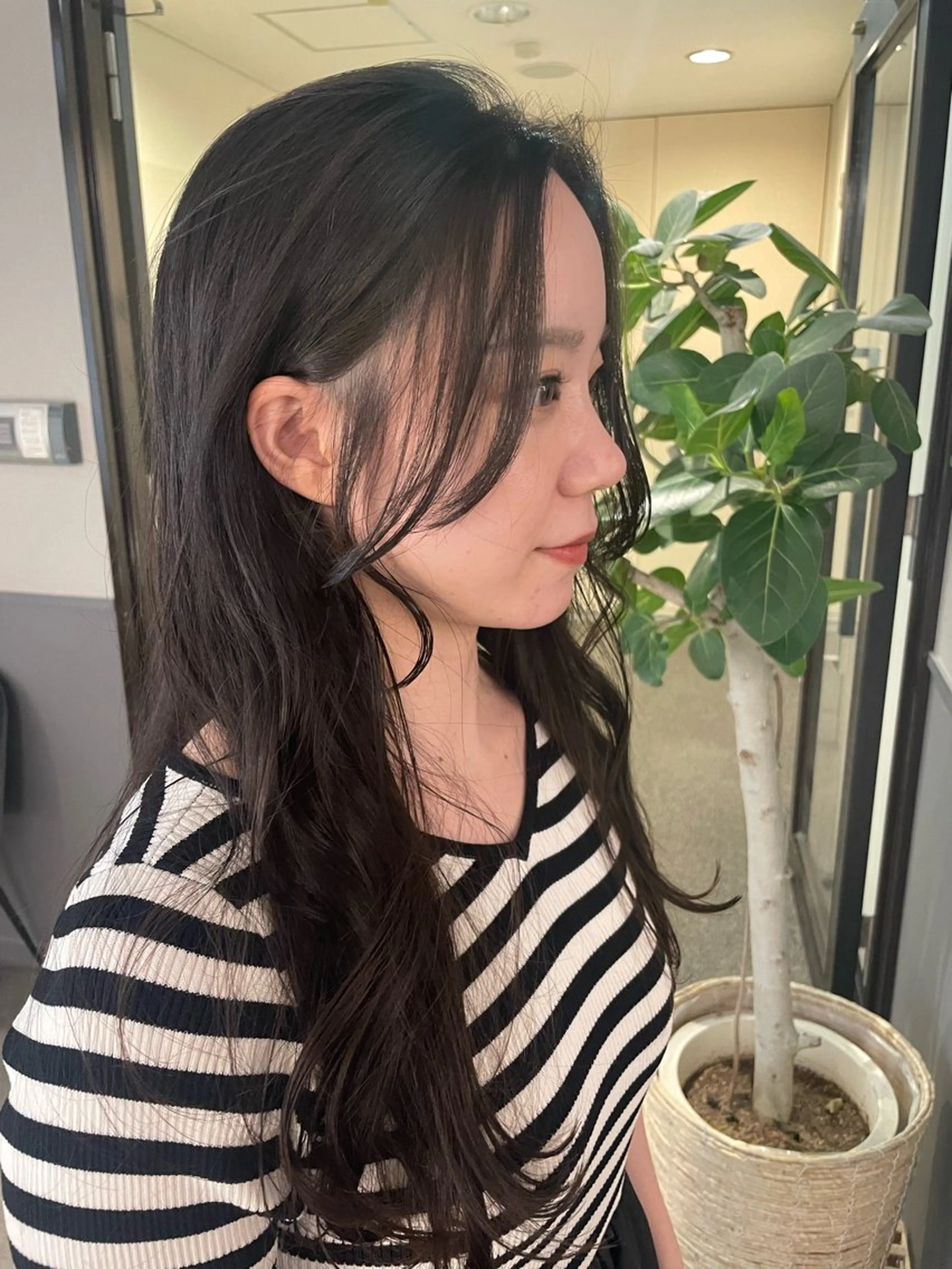 セミロング 天王寺/阿倍野 tocca rieのヘアスタイル