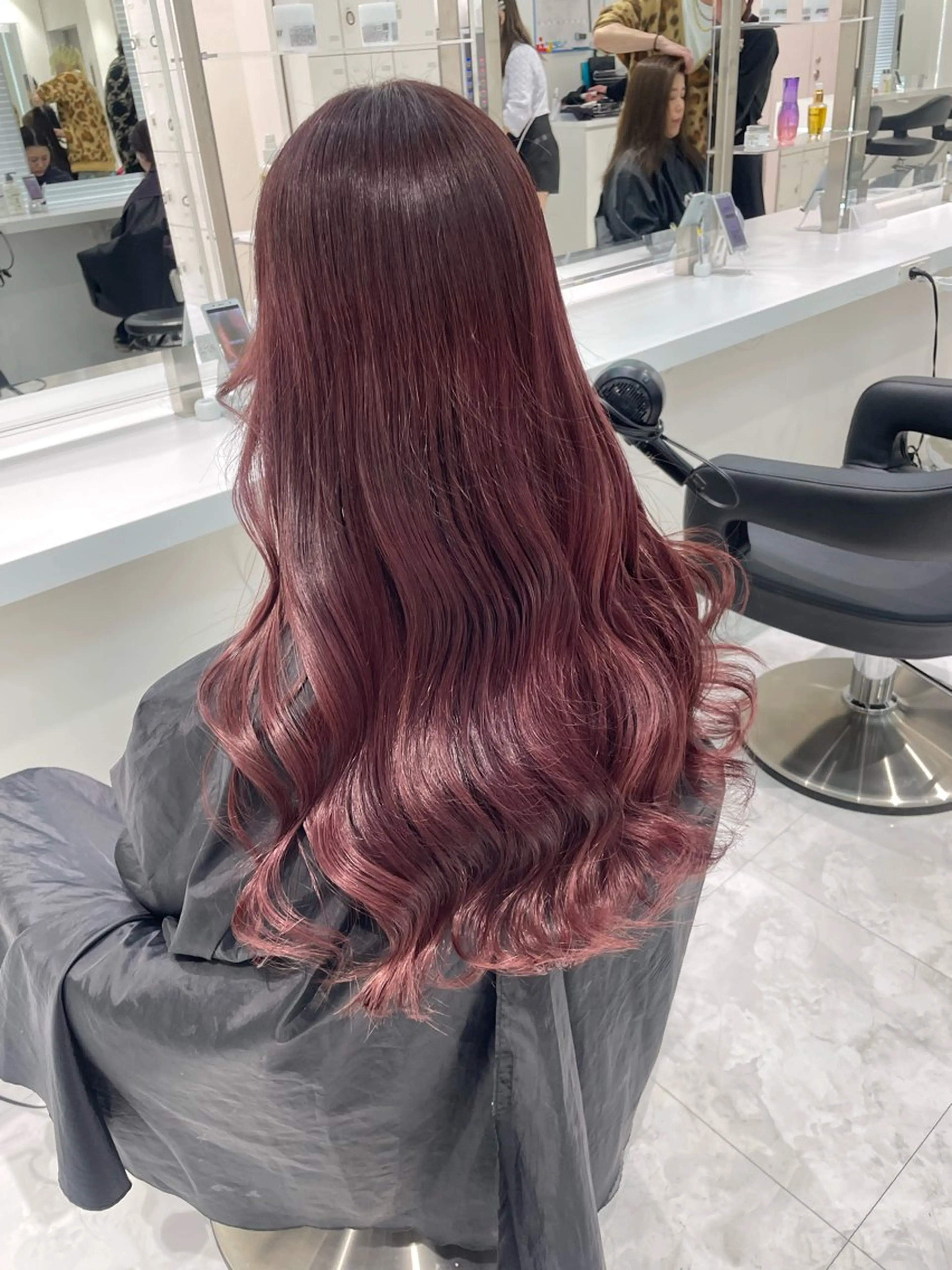 カラー ♡艶髪ブラウン himi♡のヘアスタイル