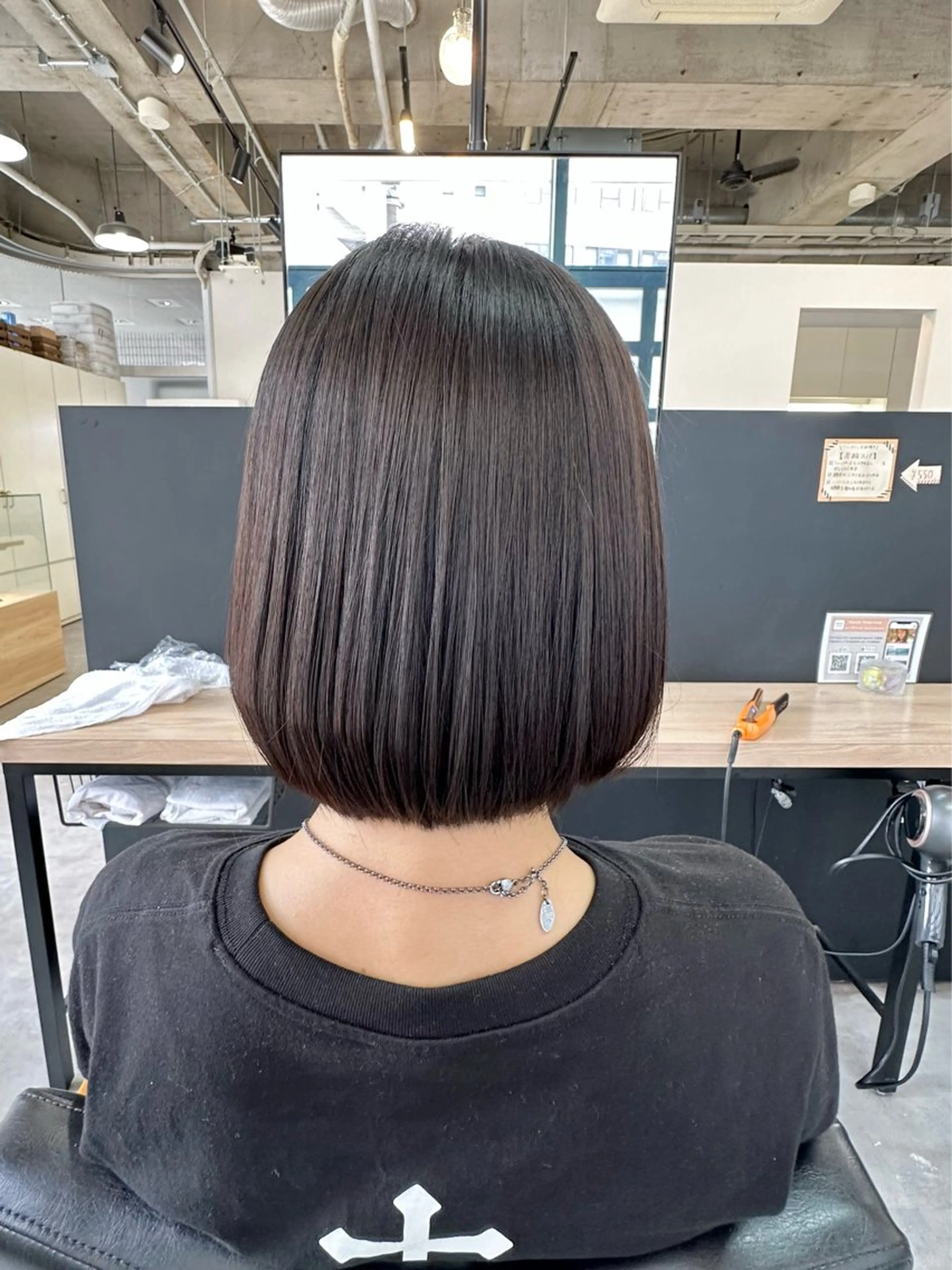 ショート カット 縮毛矯正 🌈ショートボブ⚪︎ 暖色🌈村山武史のヘアスタイル