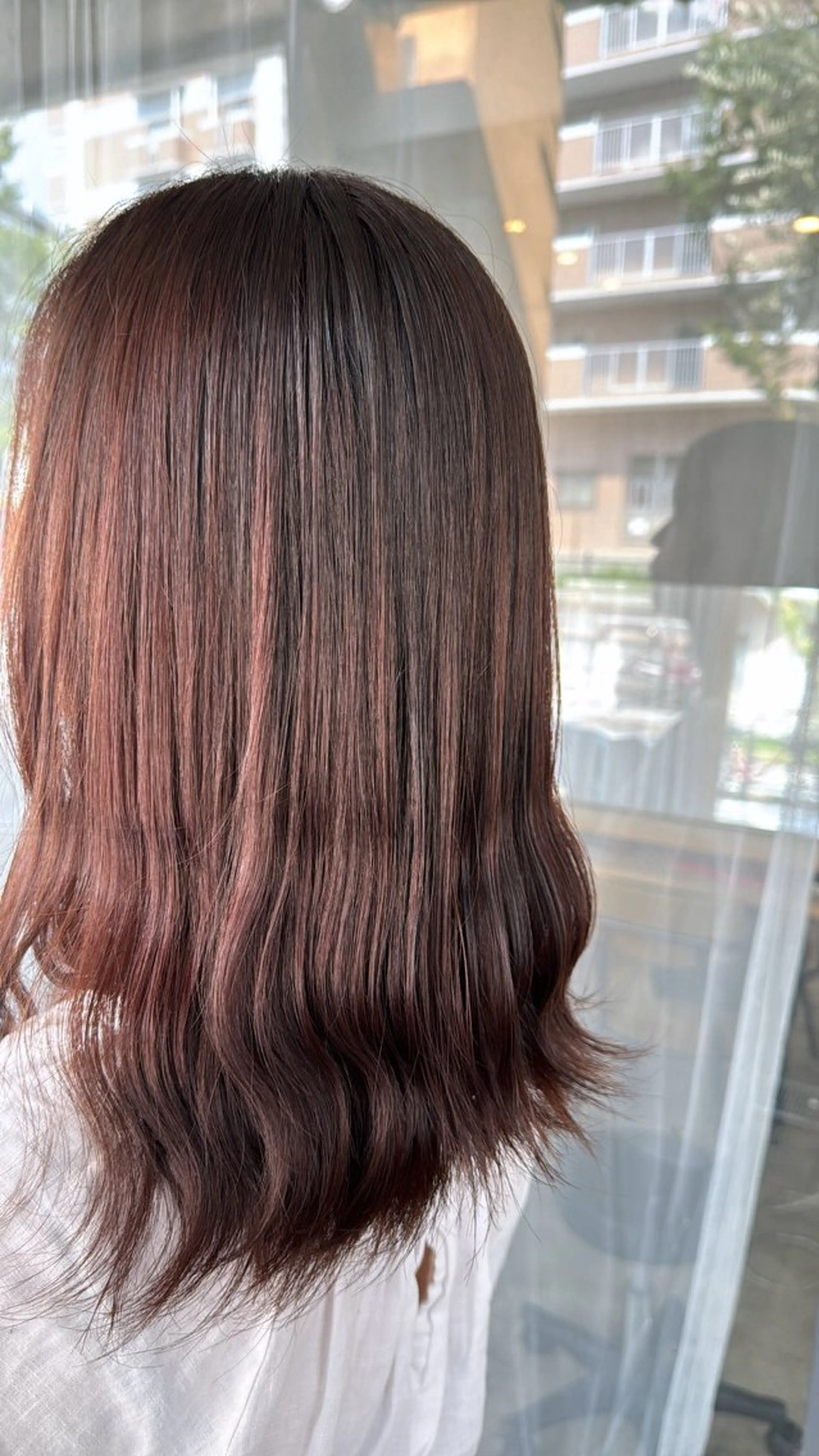 ミディアム カラー unica by milly所属・Mayuka 🩶のヘアスタイル