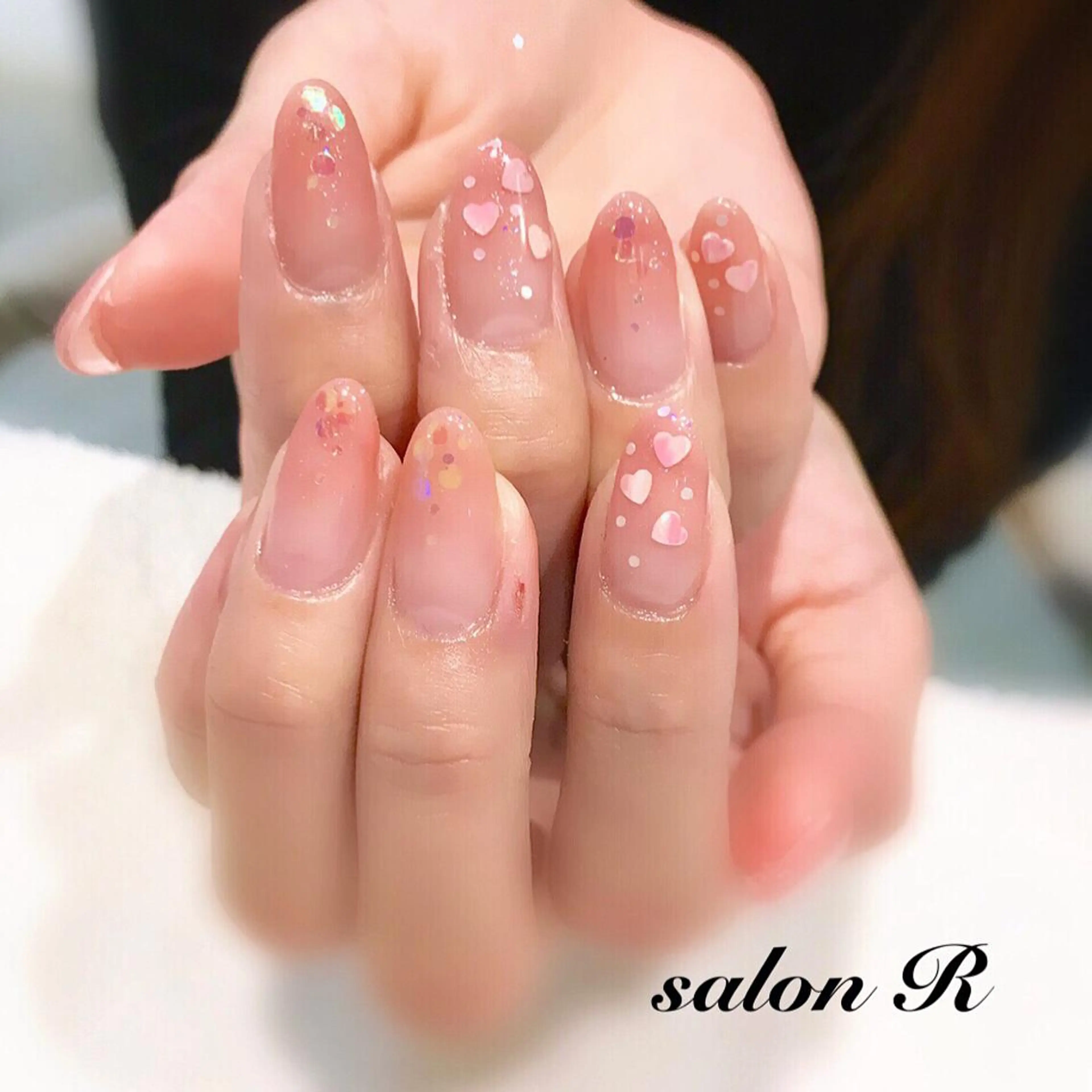 ネイル ハート Re Pearl～コーディネートサロン～ 市駅前店所属・NARUMI HYODOのネイルデザイン