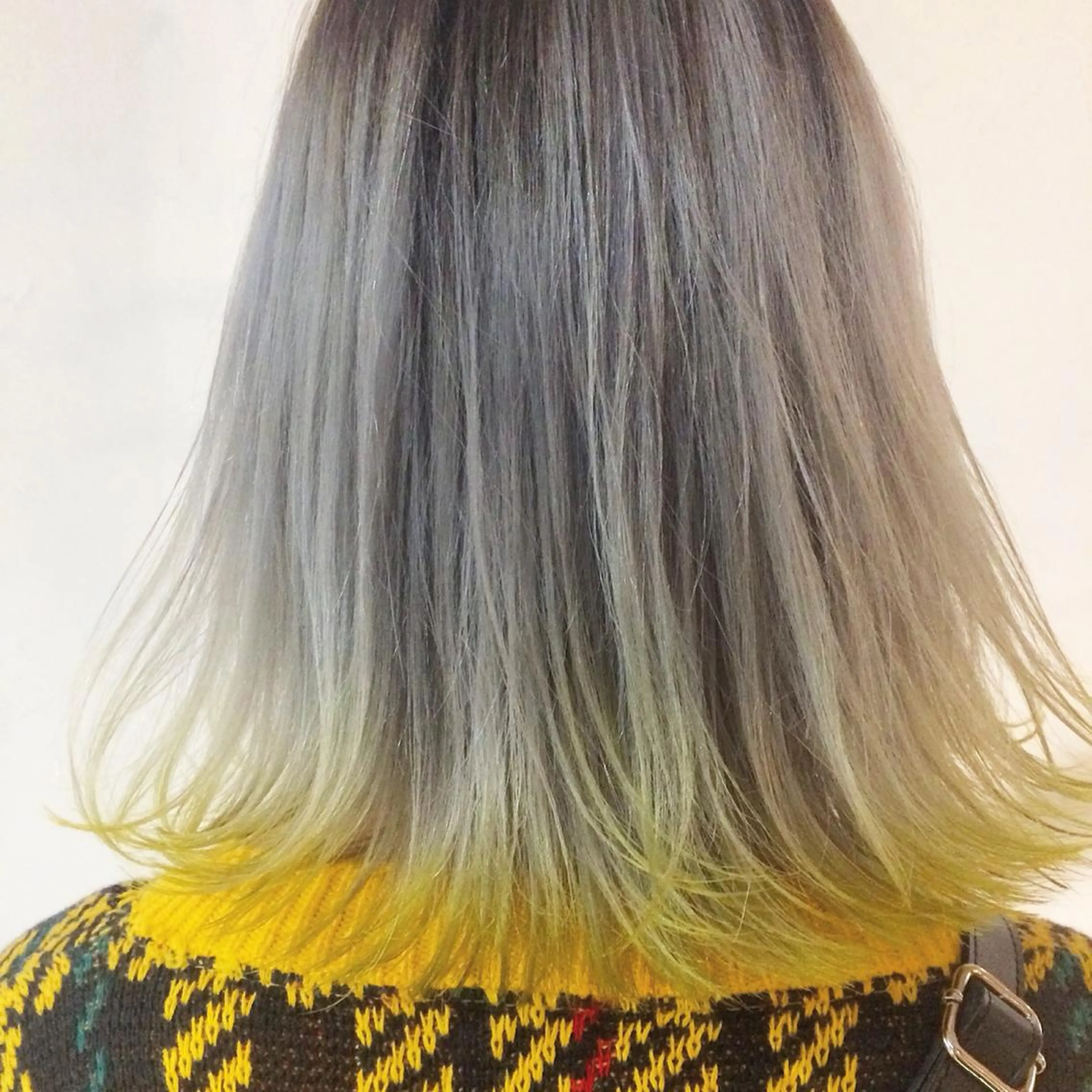 ショート イエローカラー ヘアカラー トリートメント little salt 渋谷店所属・akina＊ブリーチ ♡トレンドヘアのヘアスタイル