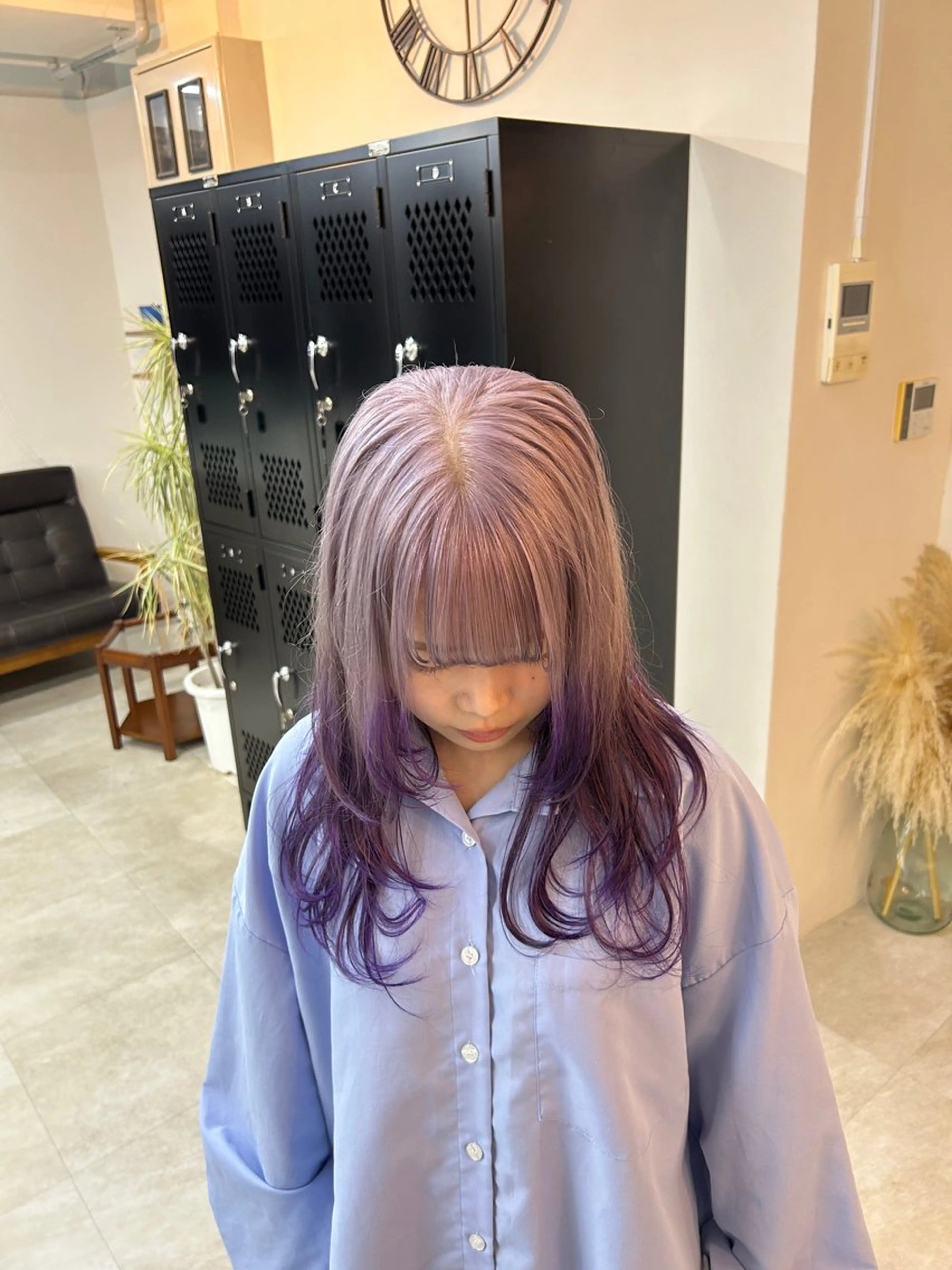 セミロング ヘアカラー 【デザインカラー】 Ryutoのヘアスタイル