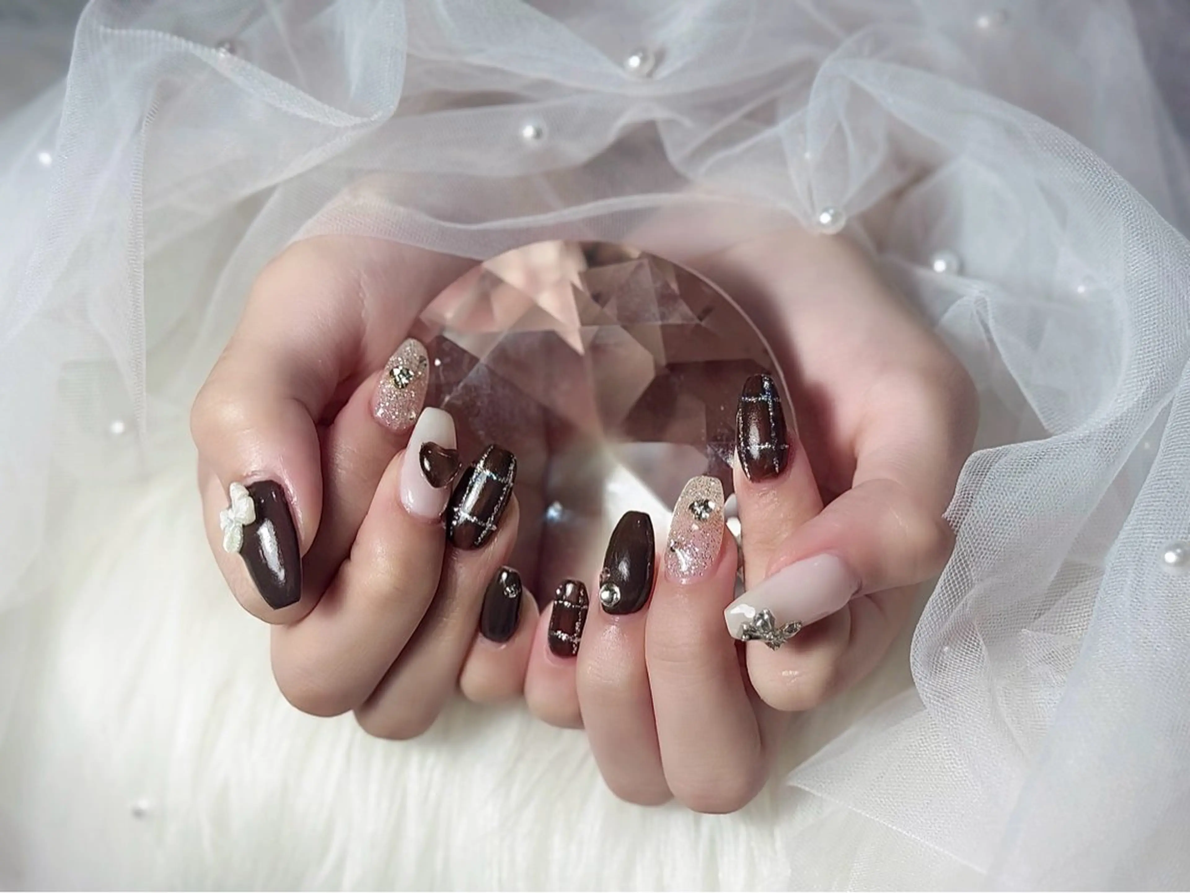💅【オフ無料】持ち込みデザインネイル（L）💎 ¥8,500🌟の写真