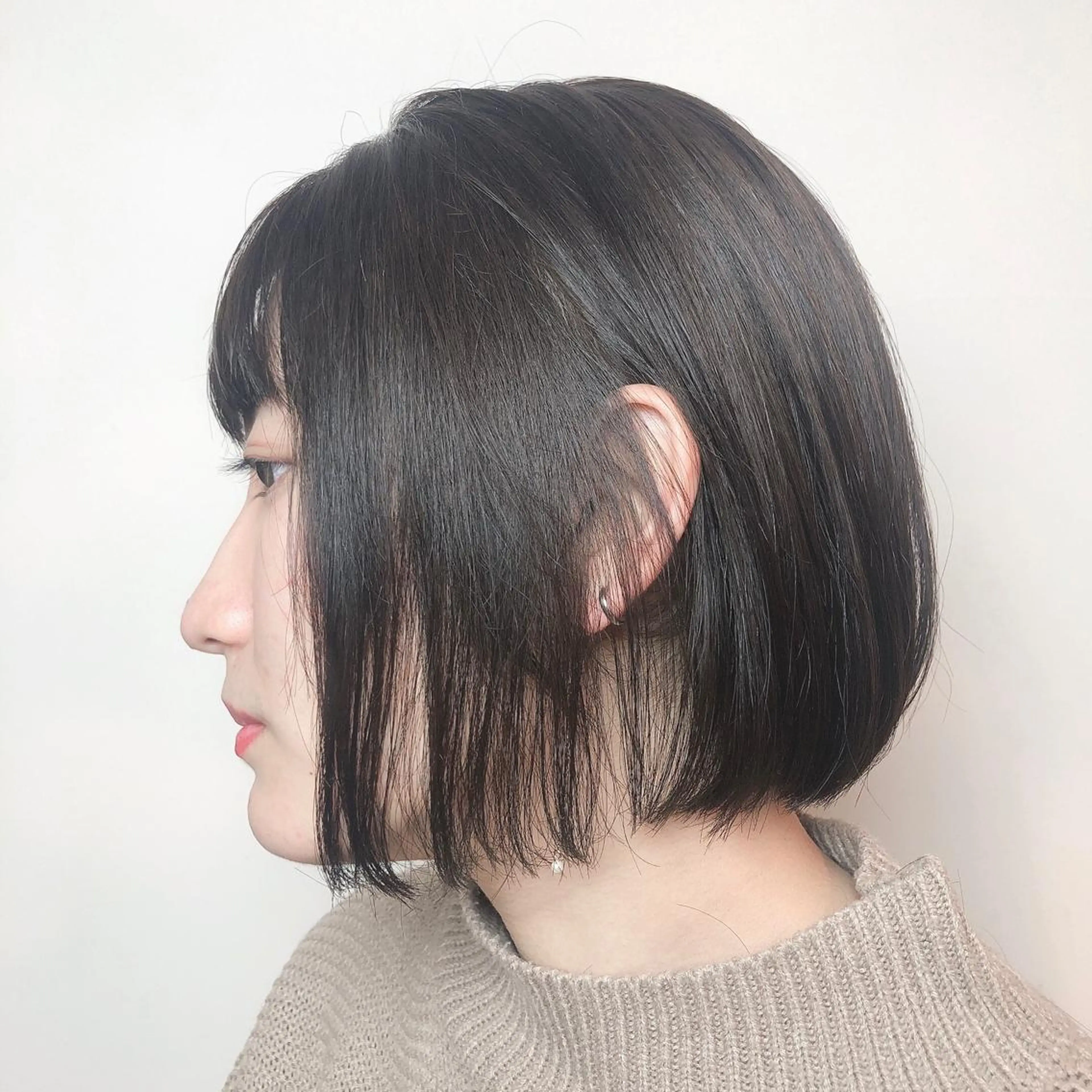 ショート salowin 渋谷　joule所属・美髪矯正 韓国レイヤーのヘアスタイル