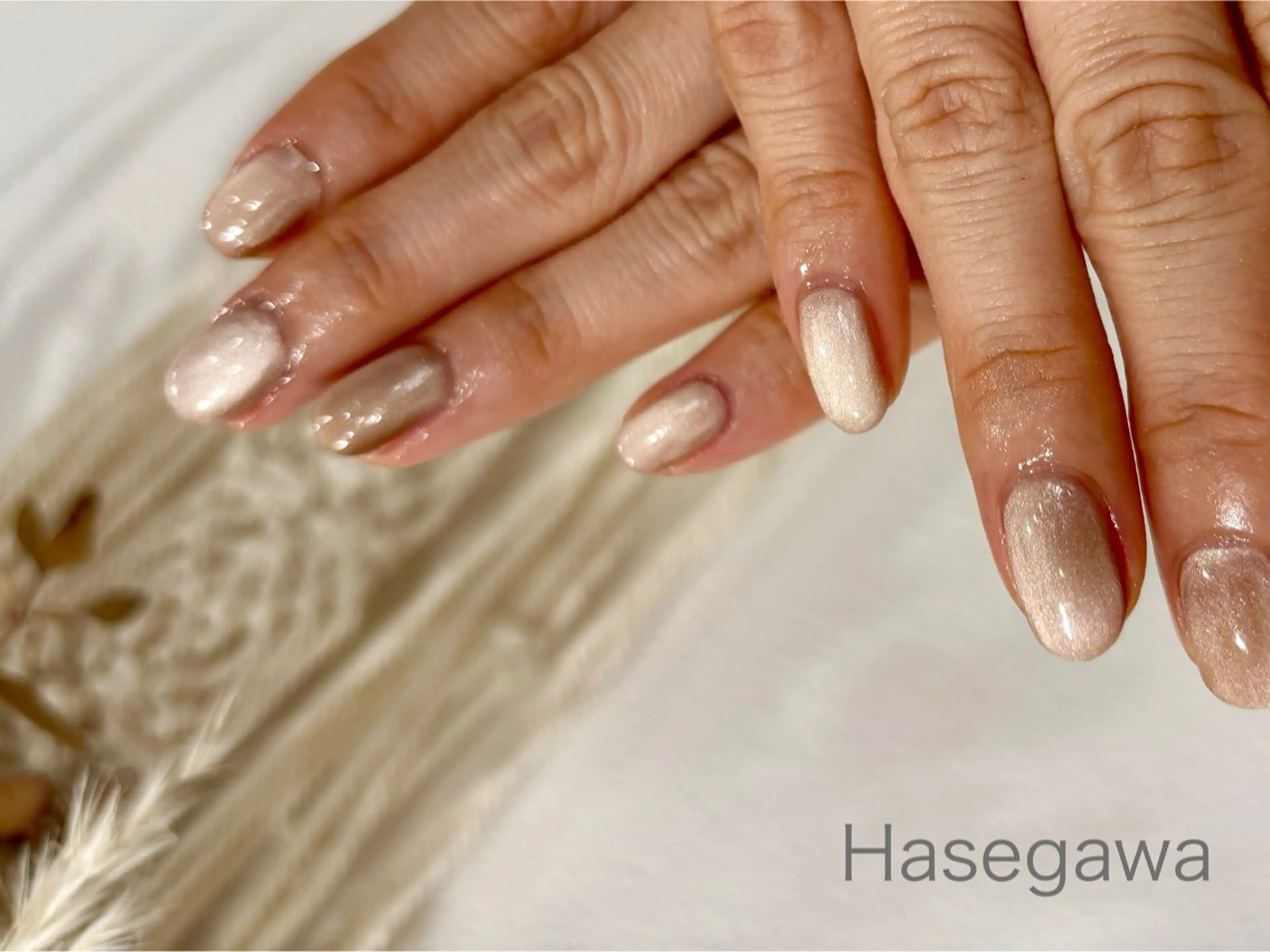 ネイル マグネットネイル ハンドネイル DROP所属・DROP 長谷川のネイルデザイン