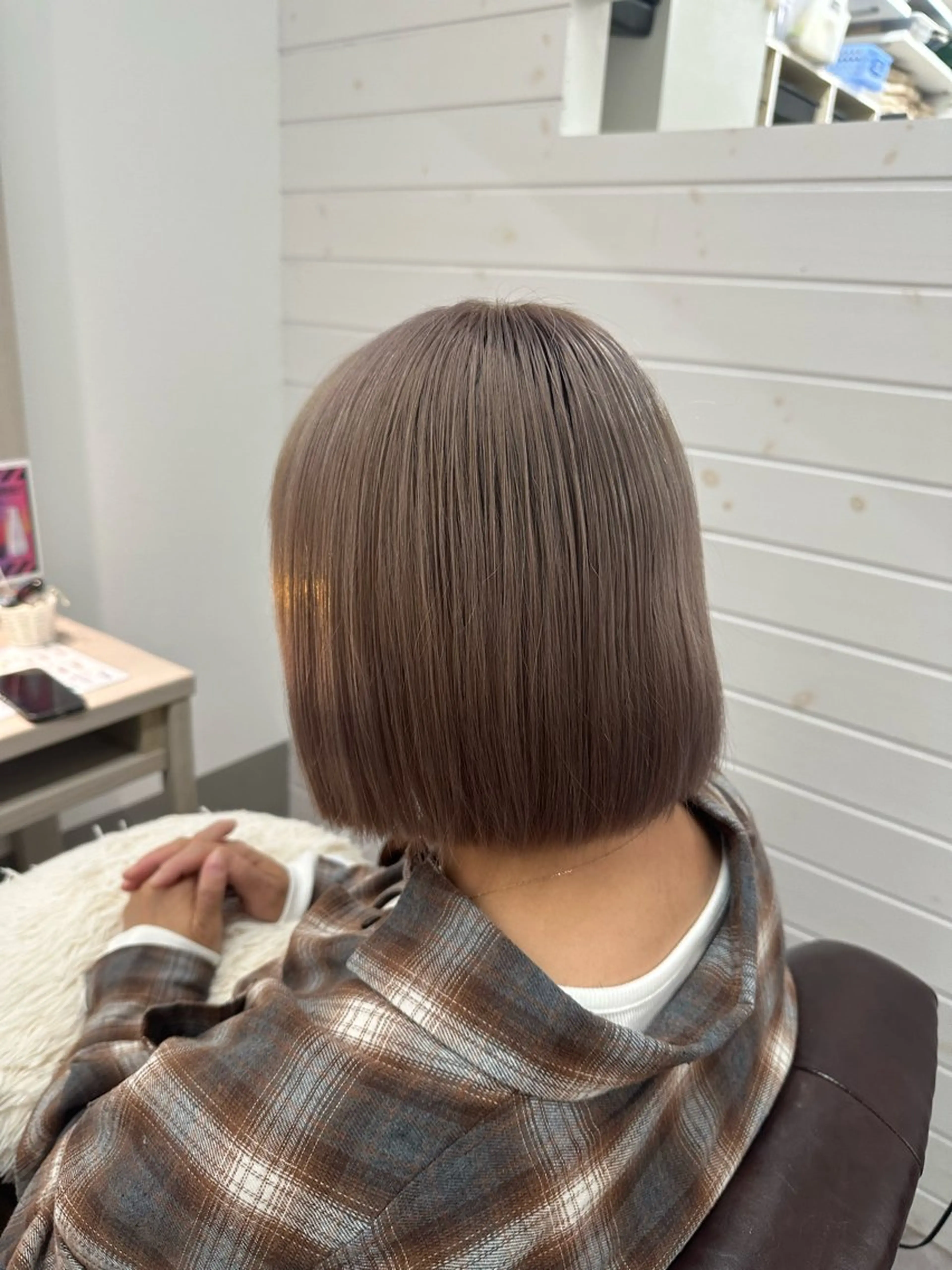 ミディアム 黒木 悠大のヘアスタイル