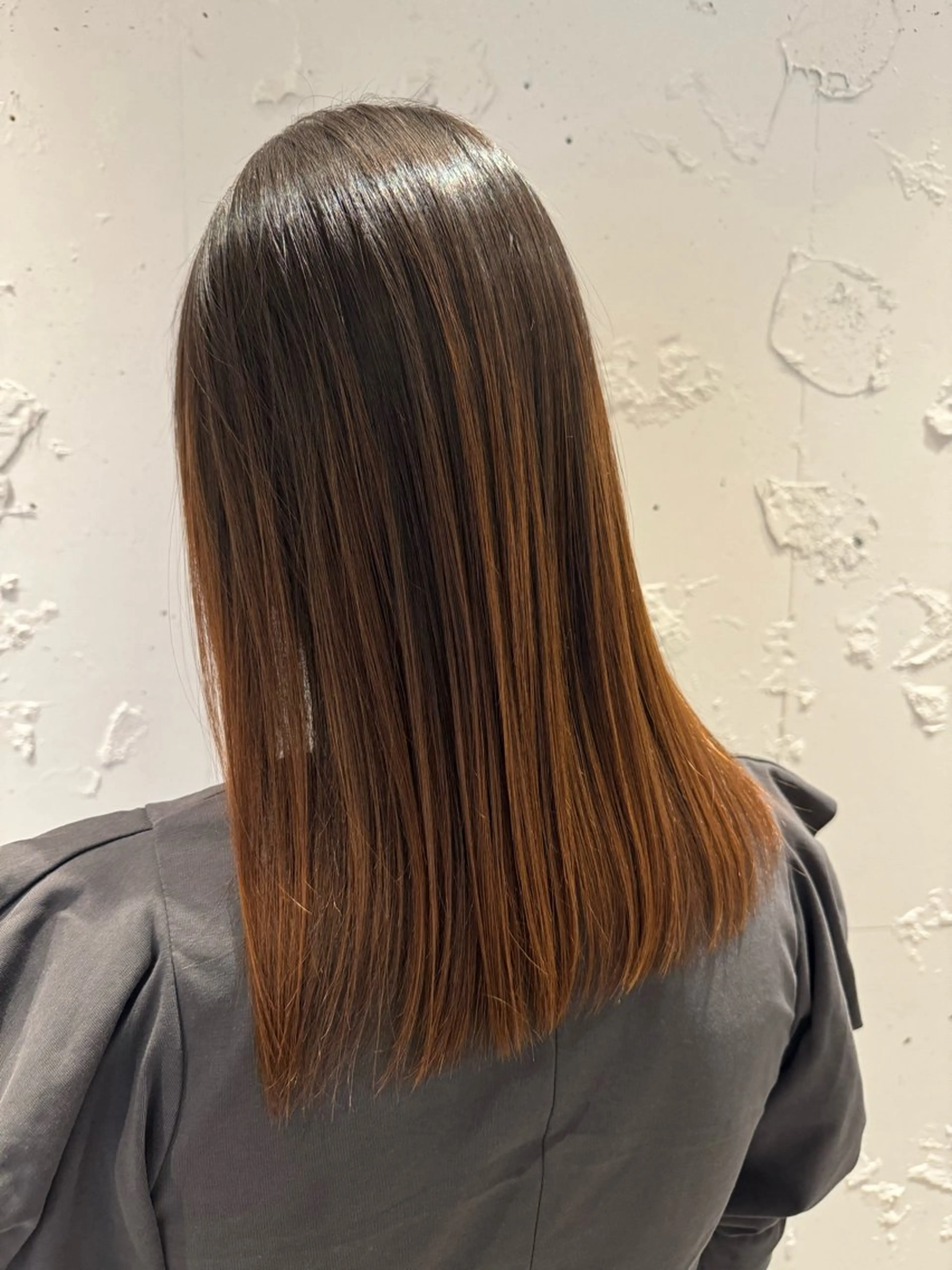 セミロング ［パサつき改善］＊ 髪質改善ケアサロン＊のヘアスタイル