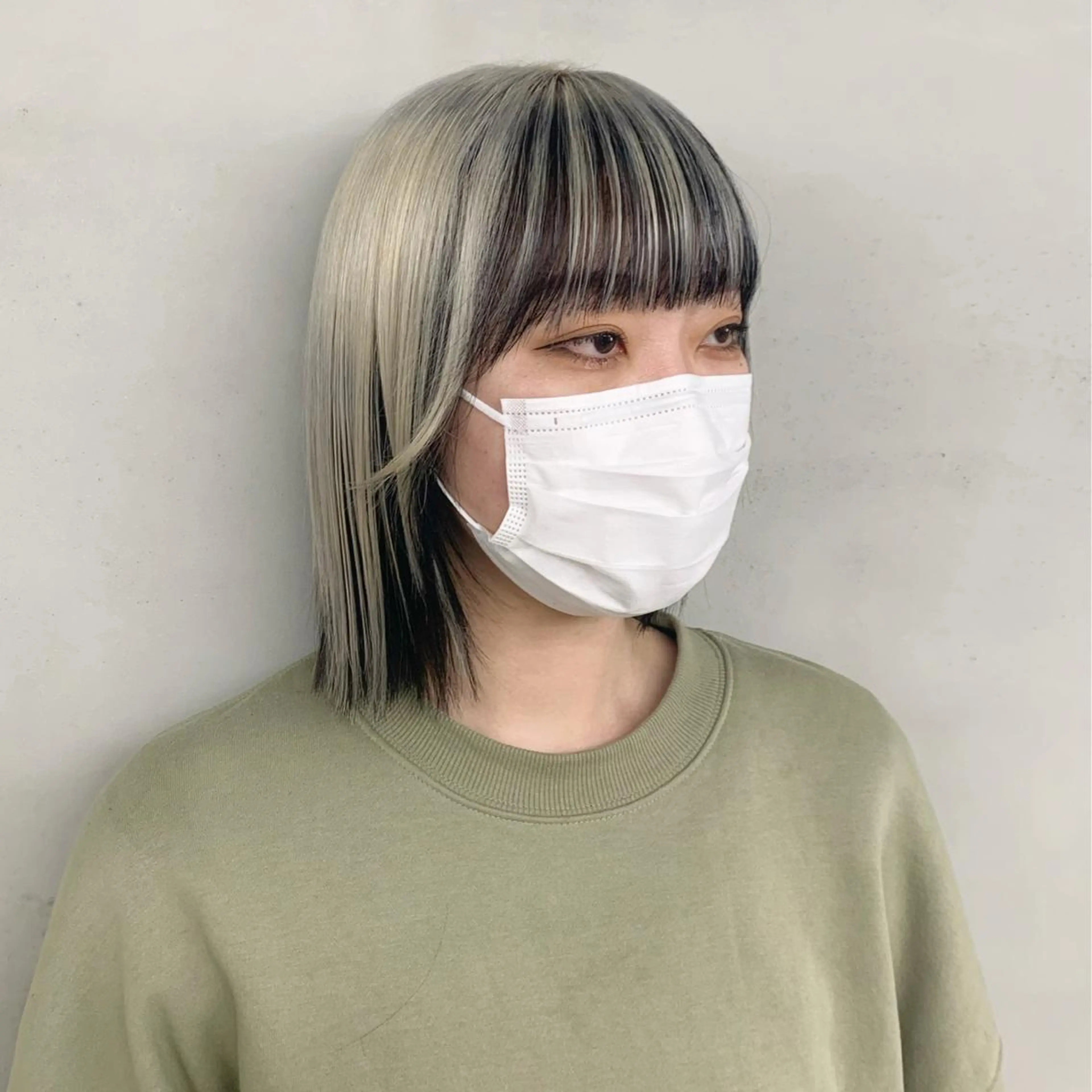 ミディアム カラー ヘアカラー トリートメント 透明感/艶カラー 🌿KANTA🌿のヘアスタイル