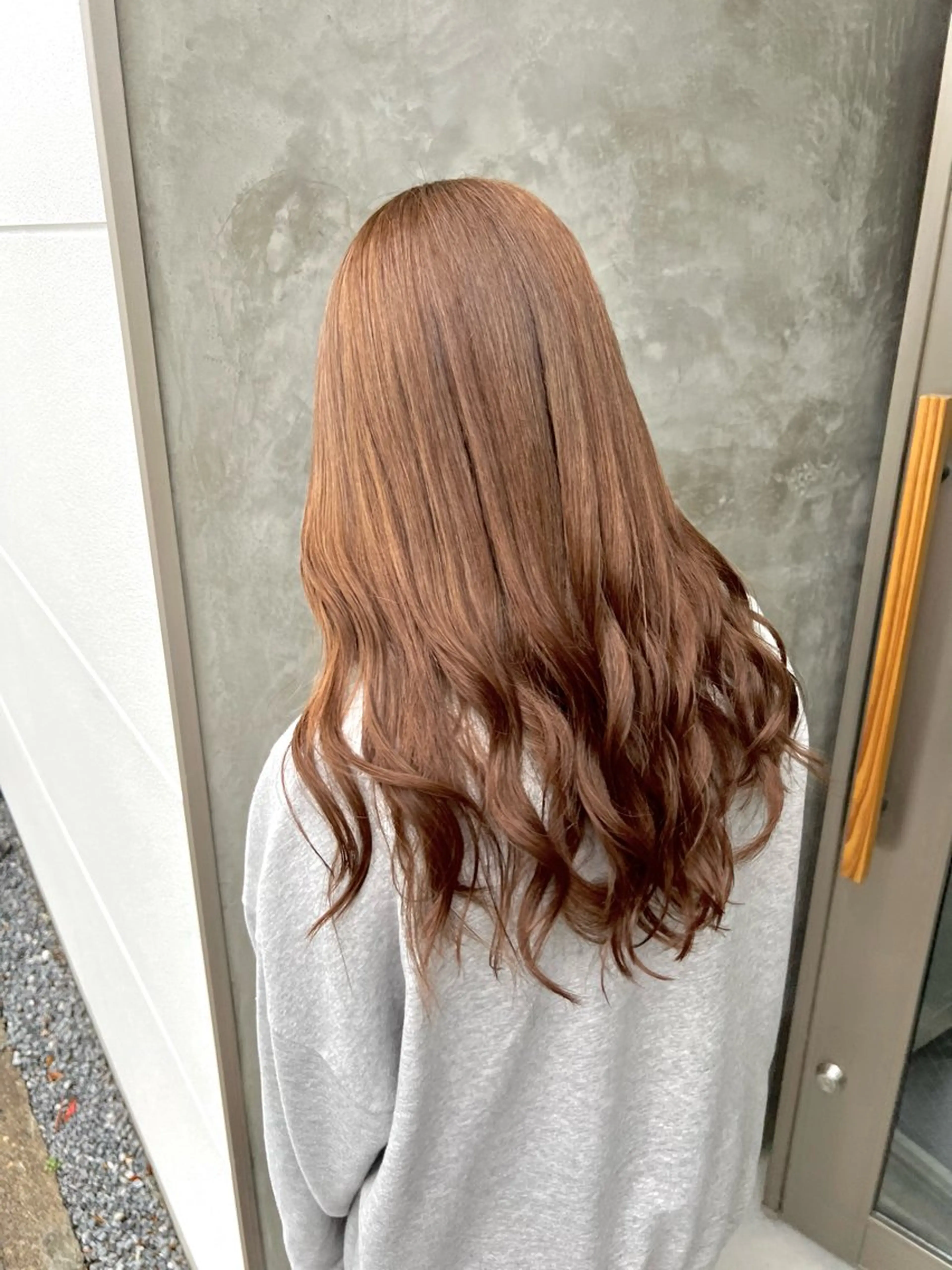 【ミニモ学割】ブリーチなしWカラー＋トリートメント付きの写真