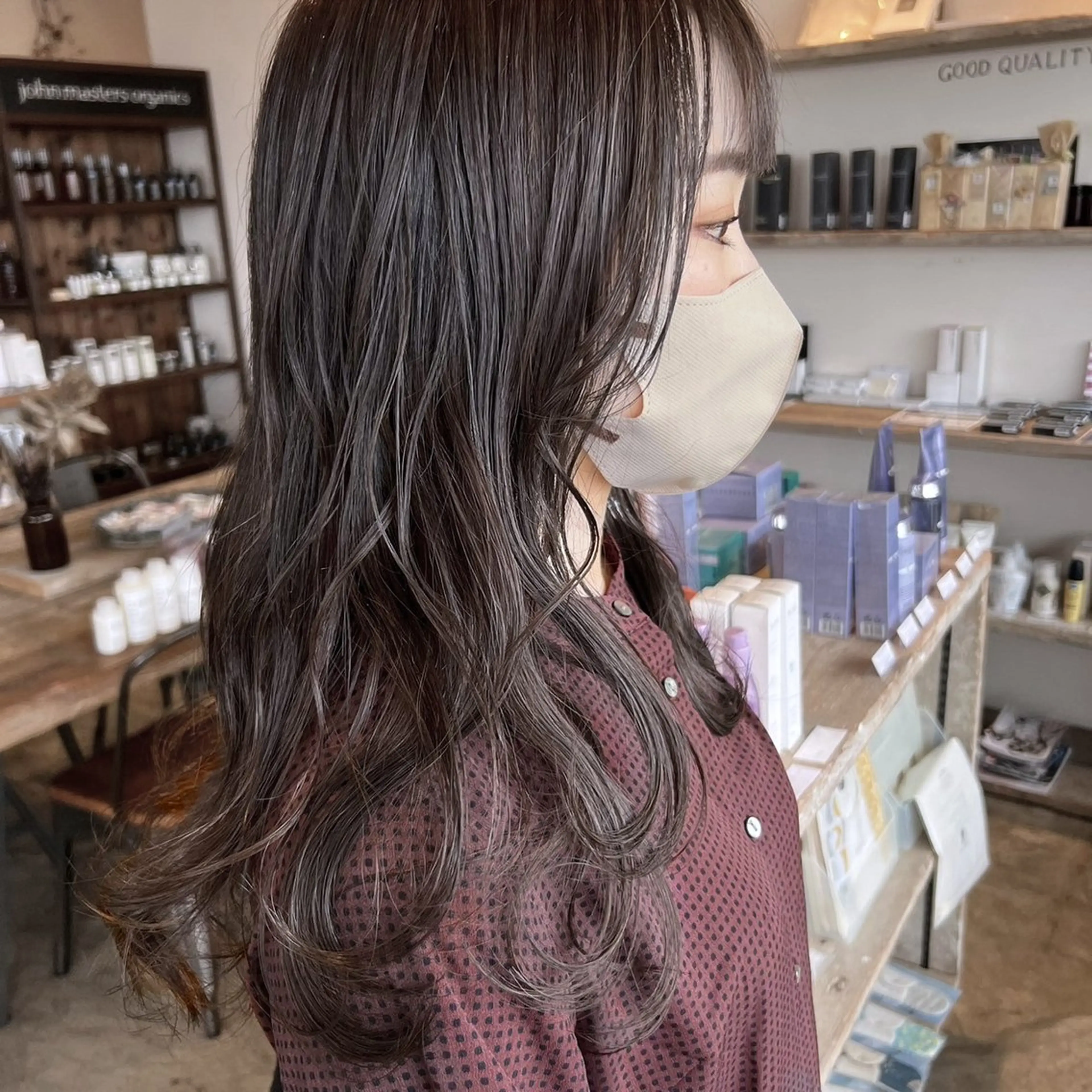 カラー 透明感カラー ヘアカラー 透明感カラー/パーマ 🌀アオノアユミのヘアスタイル