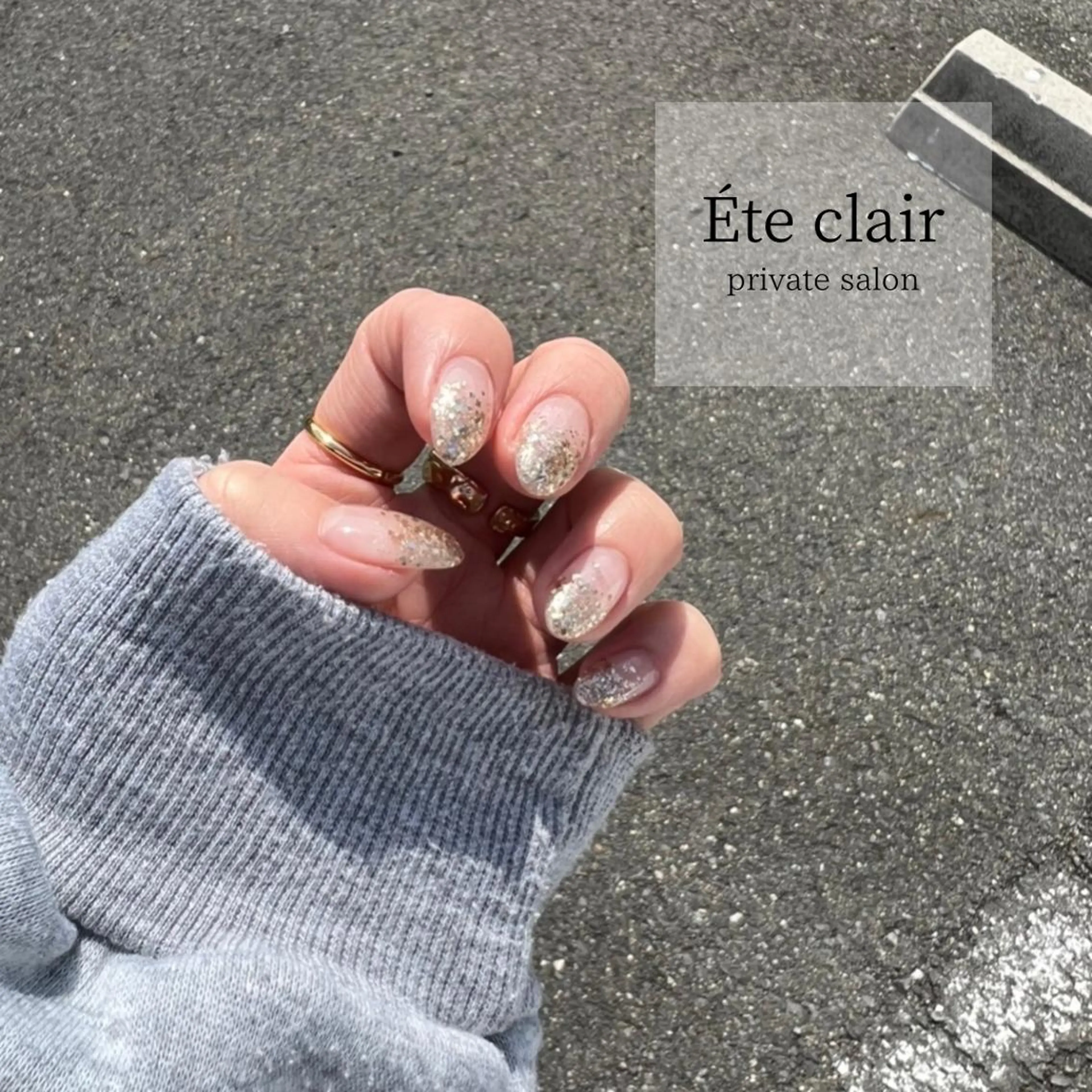 ネイル ハンドネイル Ète clair エテクレールのネイルデザイン