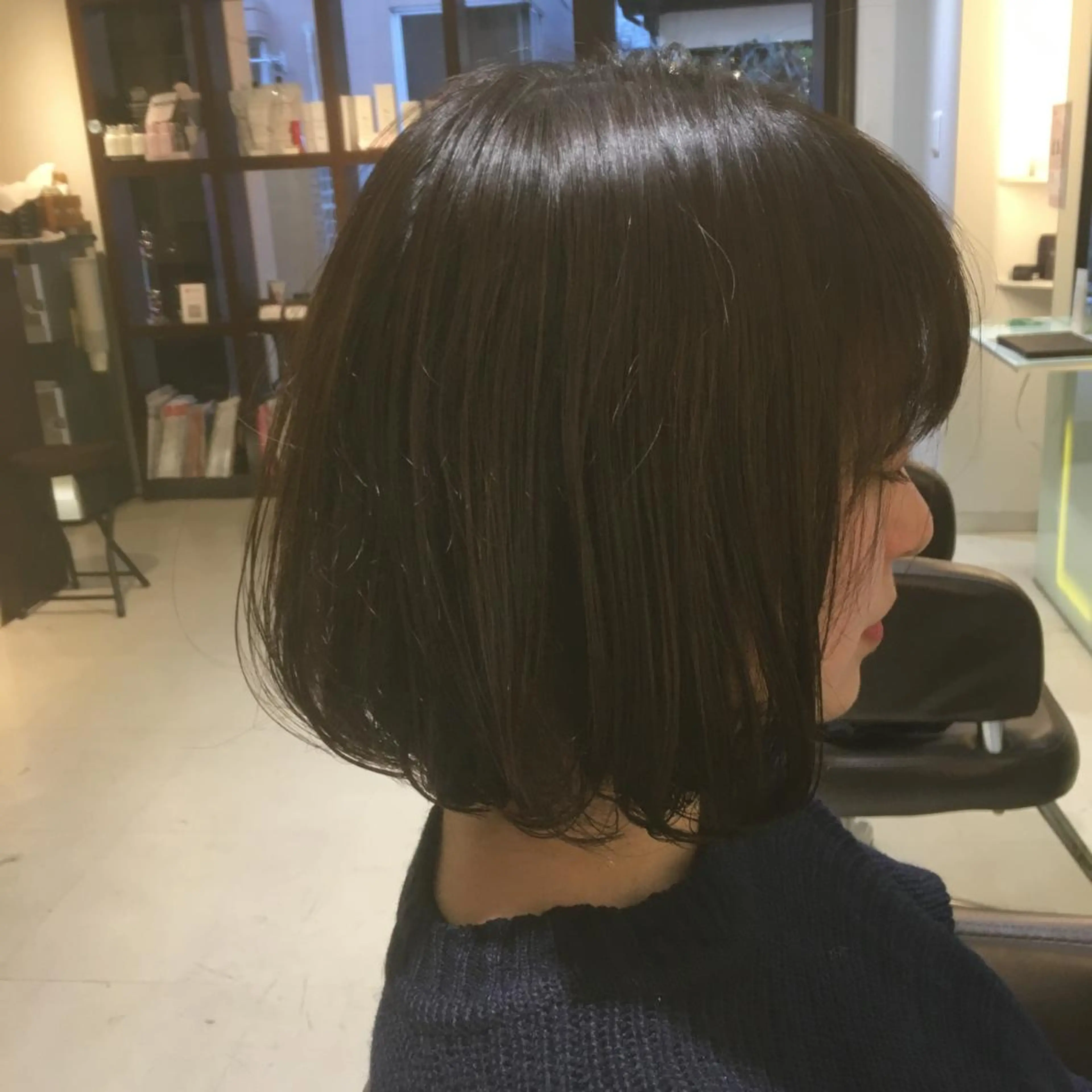 ショート カット 縮毛矯正 トリートメント しのはら まどかのヘアスタイル