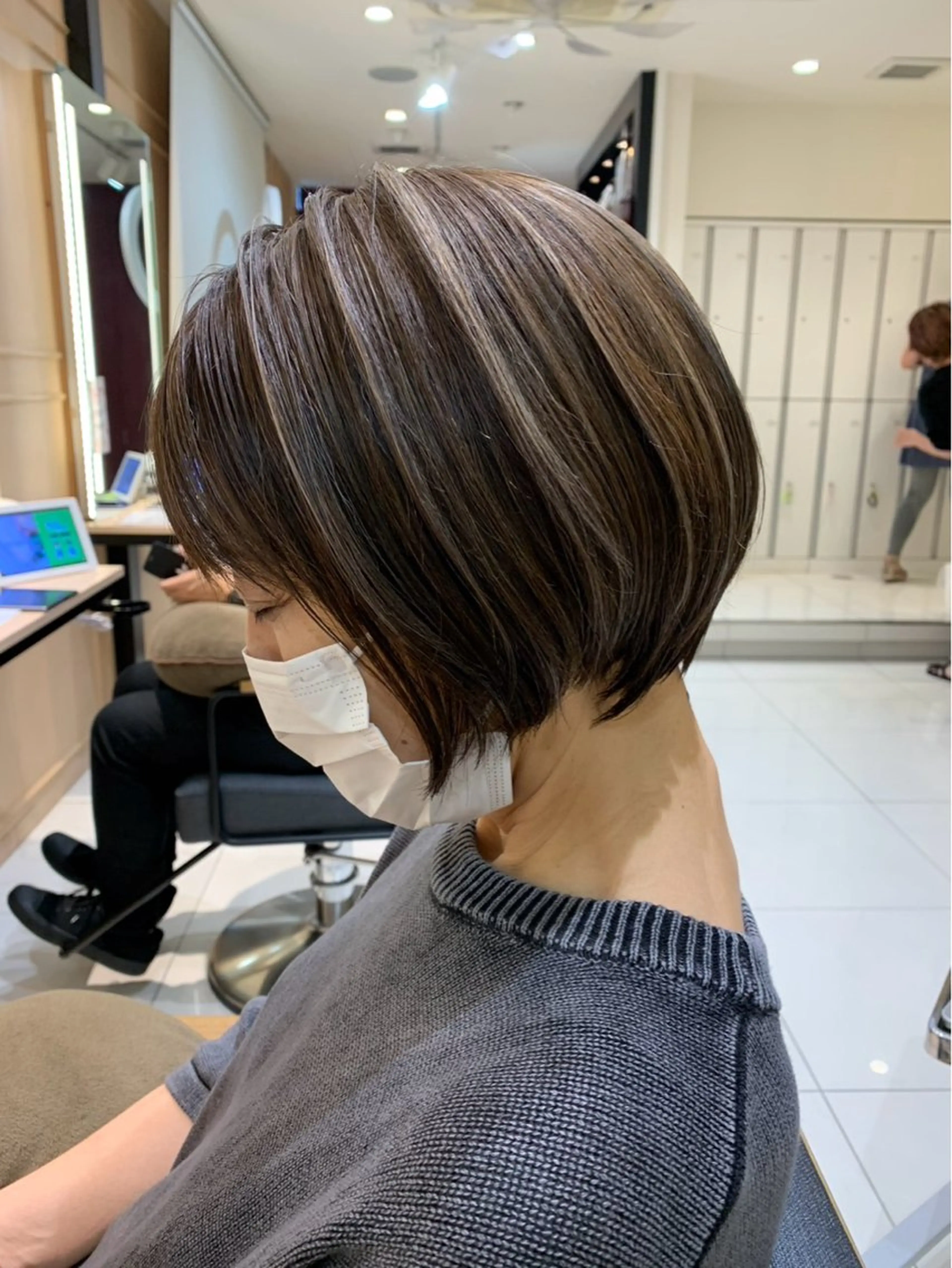 ショート カラー//了戒 美希 //伊勢原のヘアスタイル