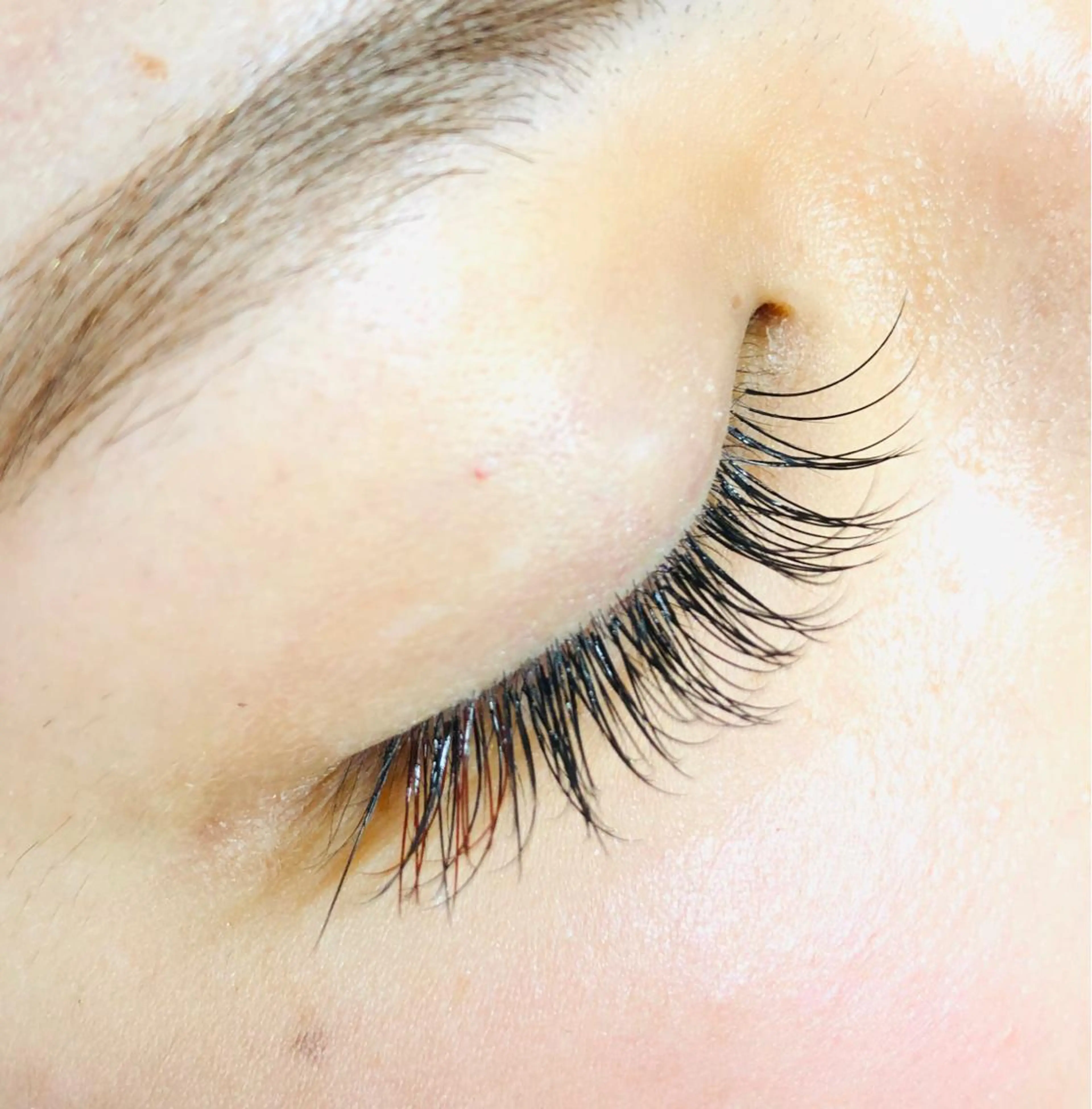 マツエク・マツパ Cカール カラーマツエク franfika 川又のマツエク・マツパデザイン