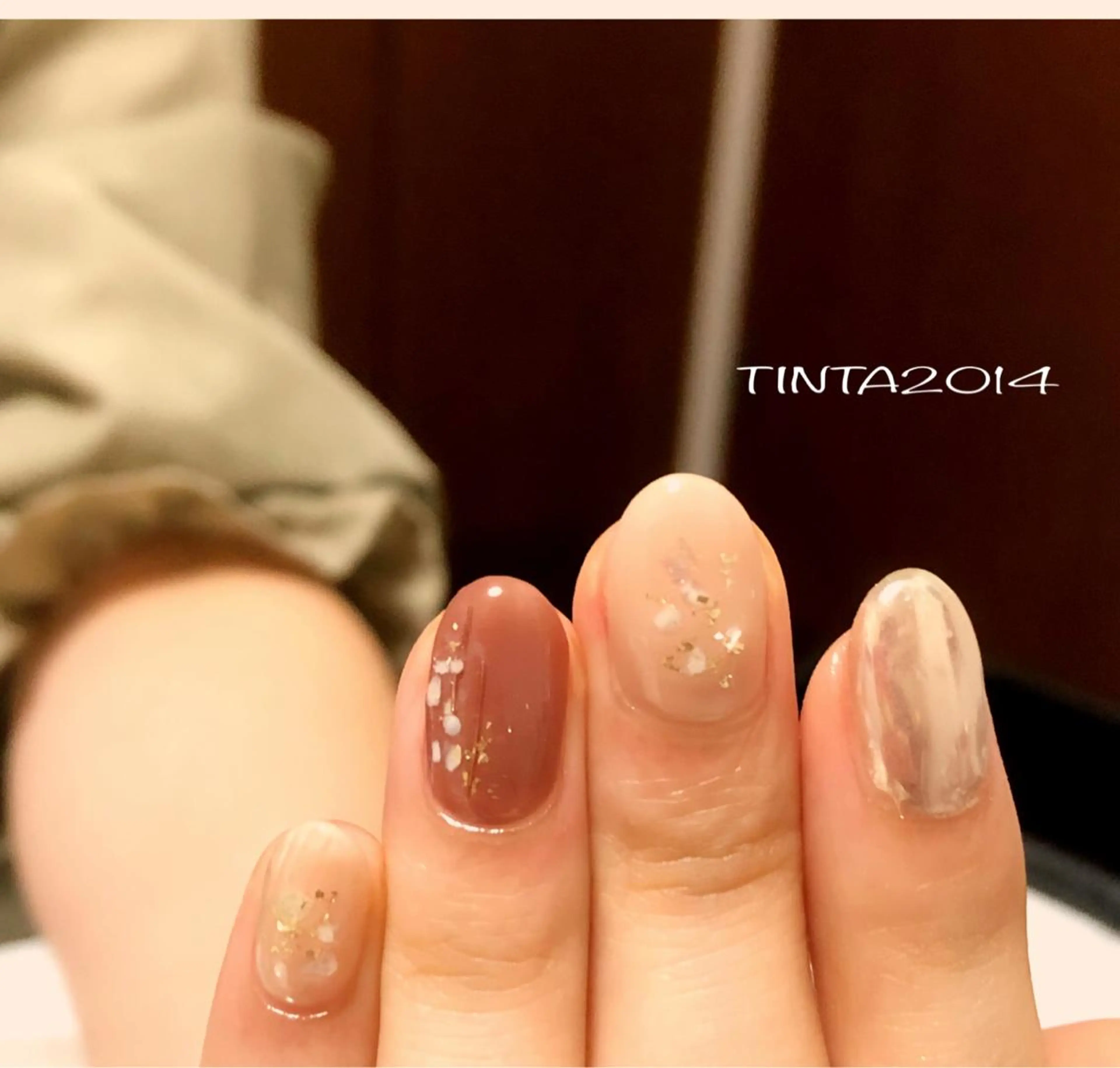 ネイル ミラーネイル ネイルサロン ティンタ所属・馬場 典子のネイルデザイン