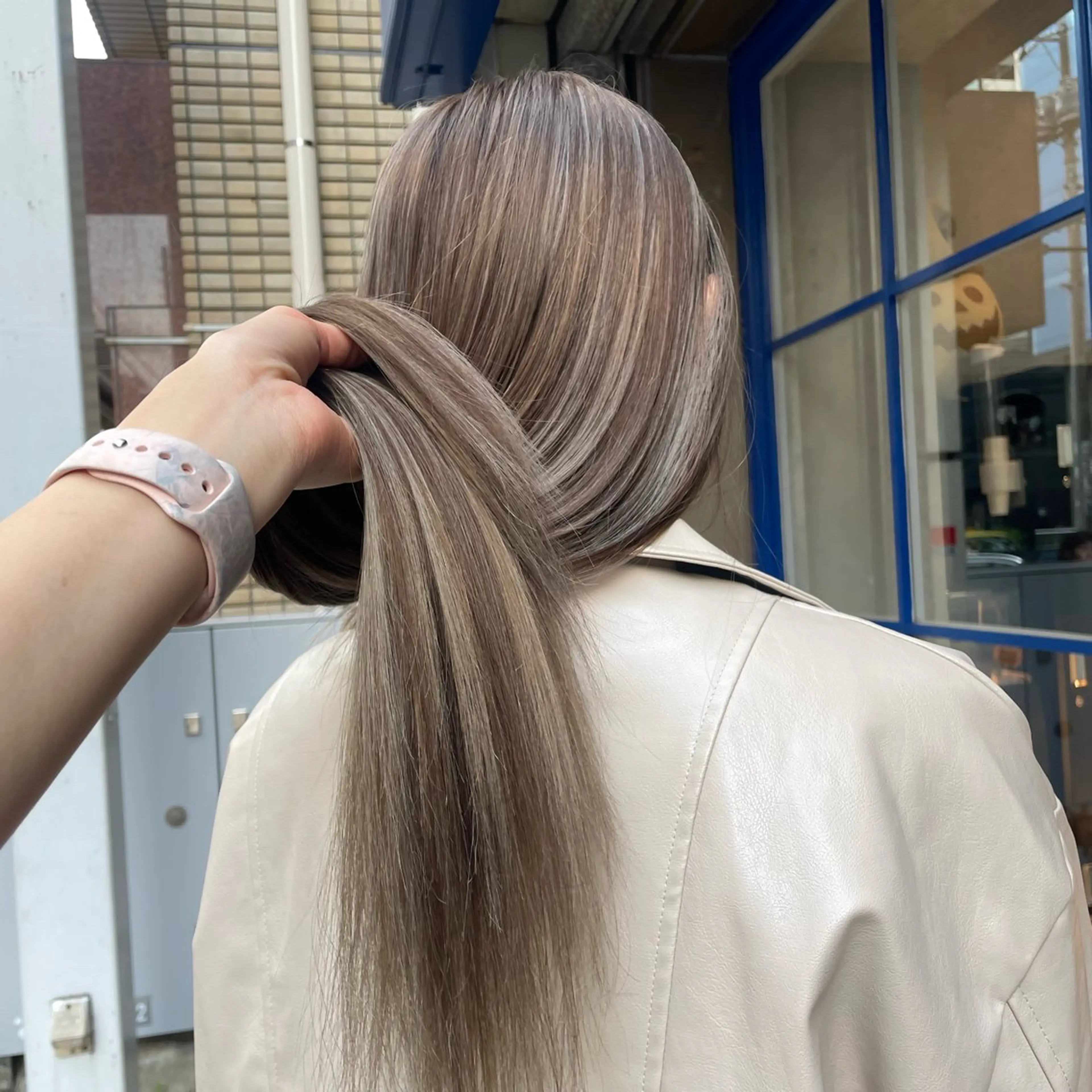 ロング ハイライト カット ヘアカラー 🫧艶髪/ブリーチ 🐳honami🫧のヘアスタイル