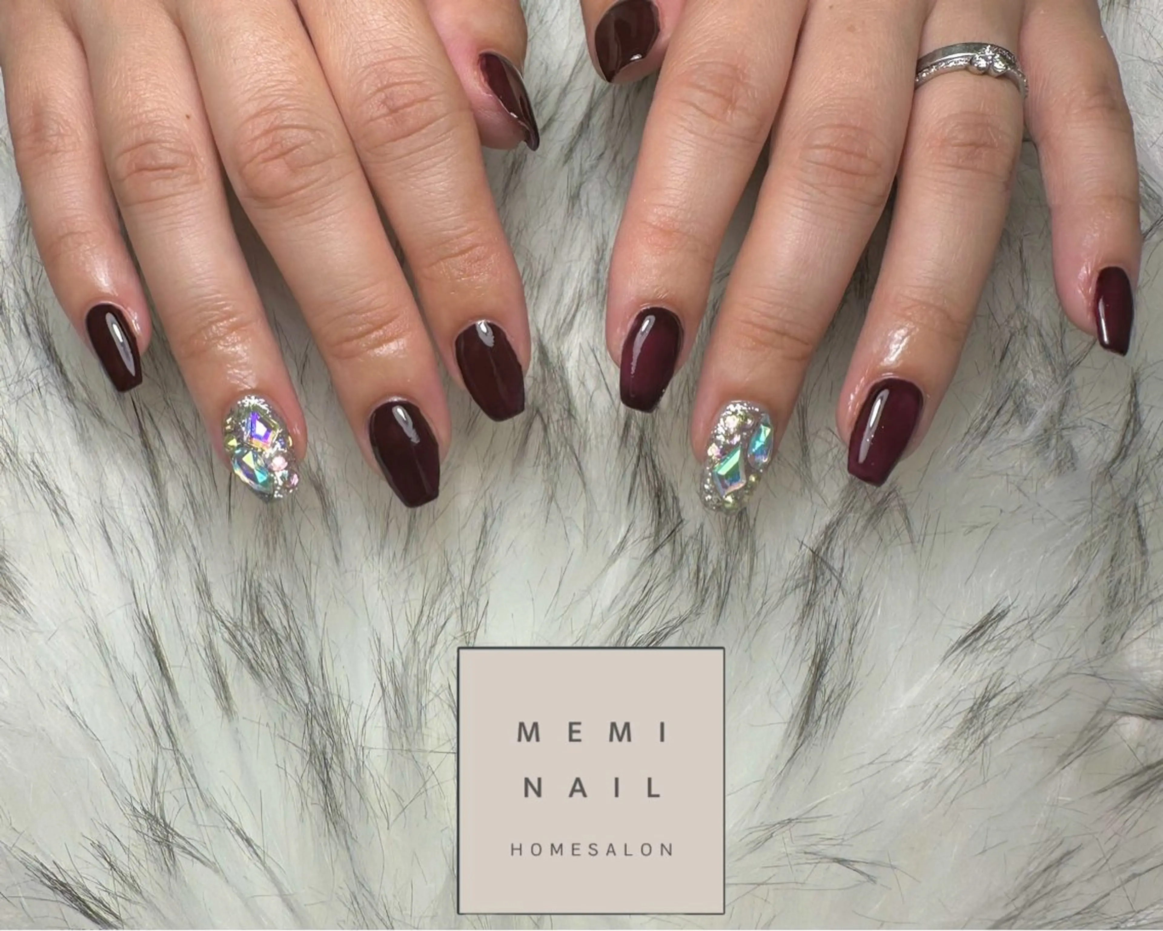 ネイル シンプルネイル ハンドネイル MEMI NAILのネイルデザイン
