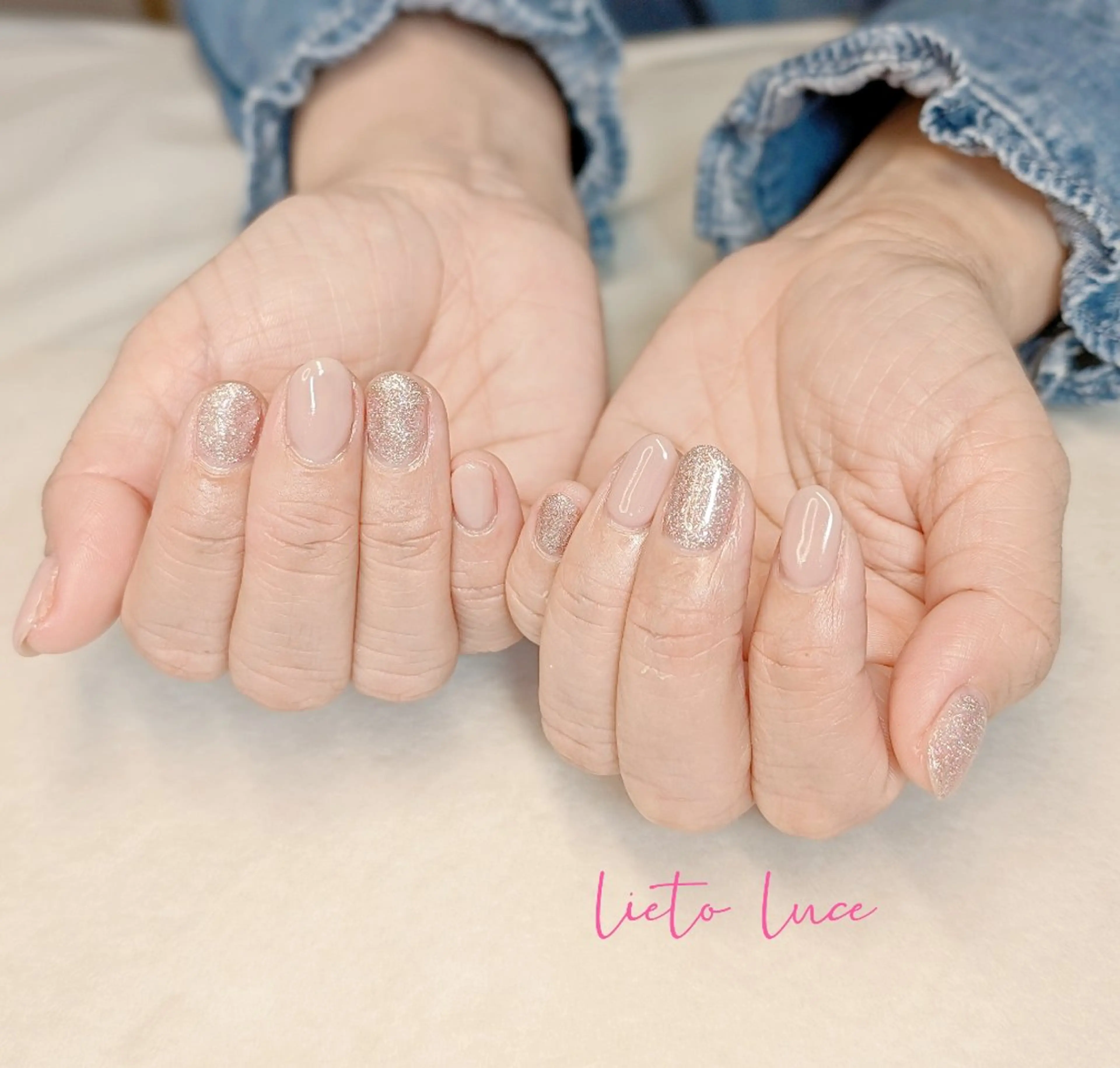 ネイル ワンカラーネイル ハンドネイル lieto luce Yukaのネイルデザイン