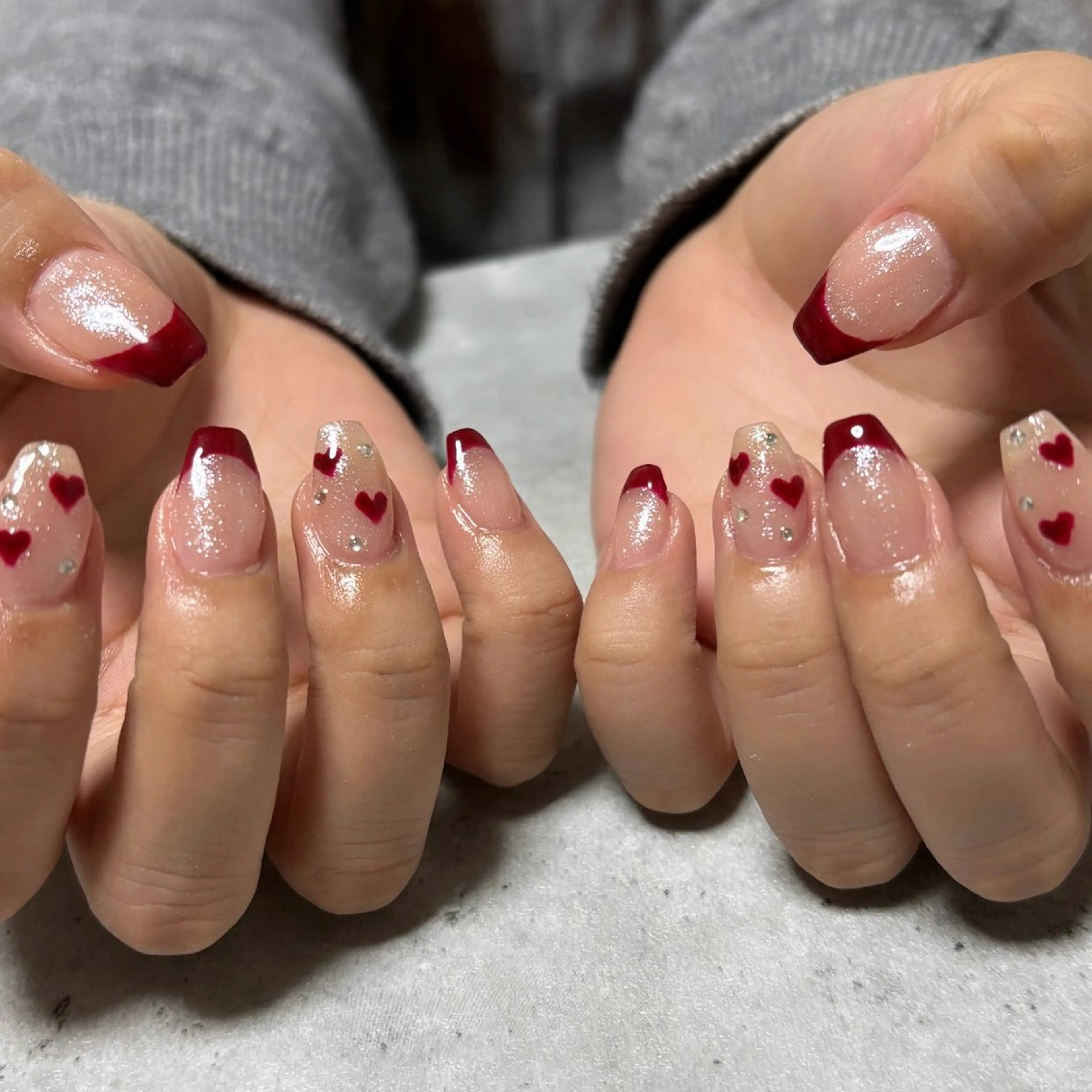 ネイル ハンドネイル フットネイル nail salon minuitのマツエク・マツパデザイン