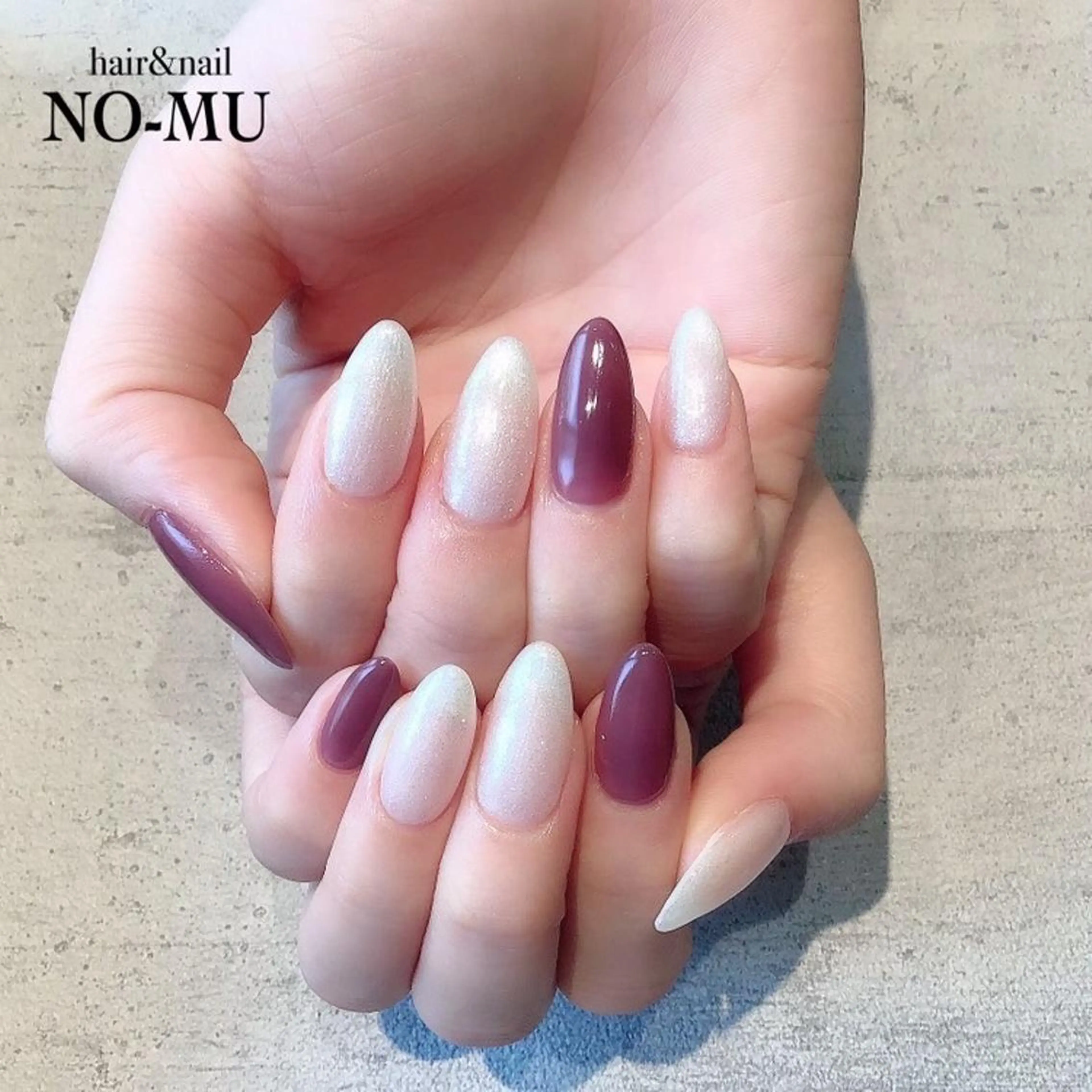 ネイル hair&nail NO-MU所属・hair&nail NO-MUのネイルデザイン