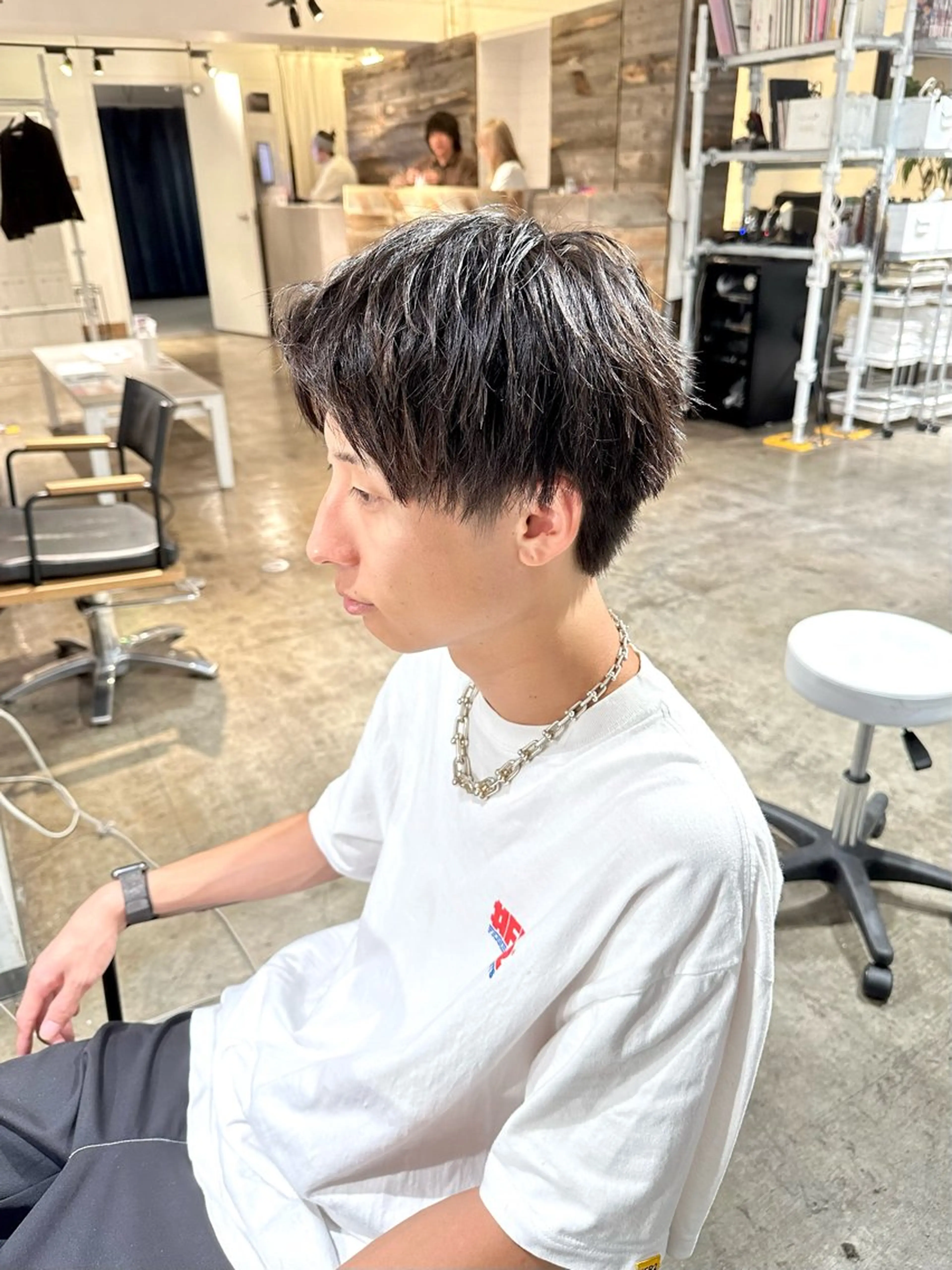 メンズ ビジネス マッシュ 刈り上げ カット 骨格補正施術/メンズ 専門美容師/YUYAのヘアスタイル