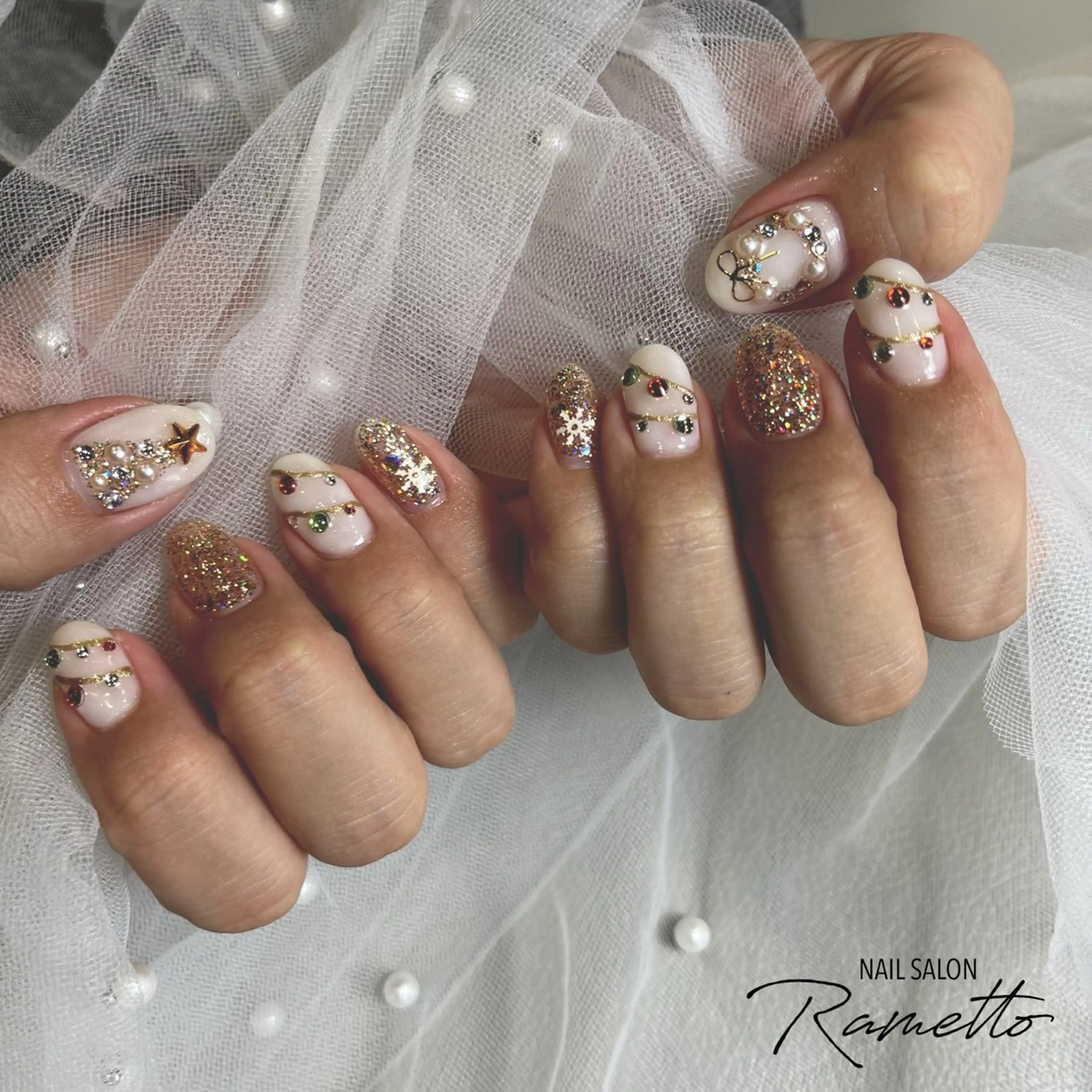 ネイル ハンドネイル NAILSALON Ramettoのネイルデザイン