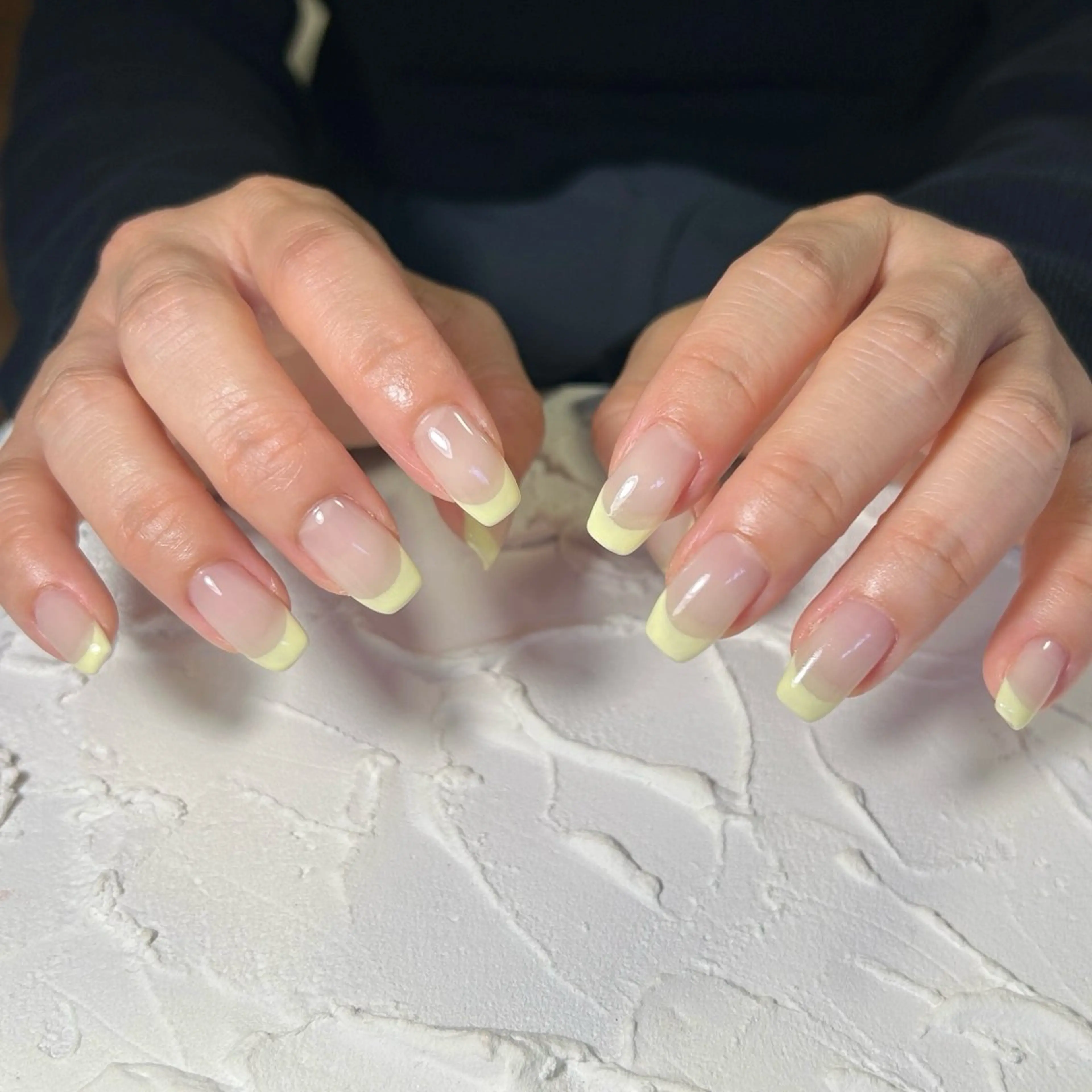 ネイル フレンチネイル ハンドネイル Lofinails ちひろのネイルデザイン