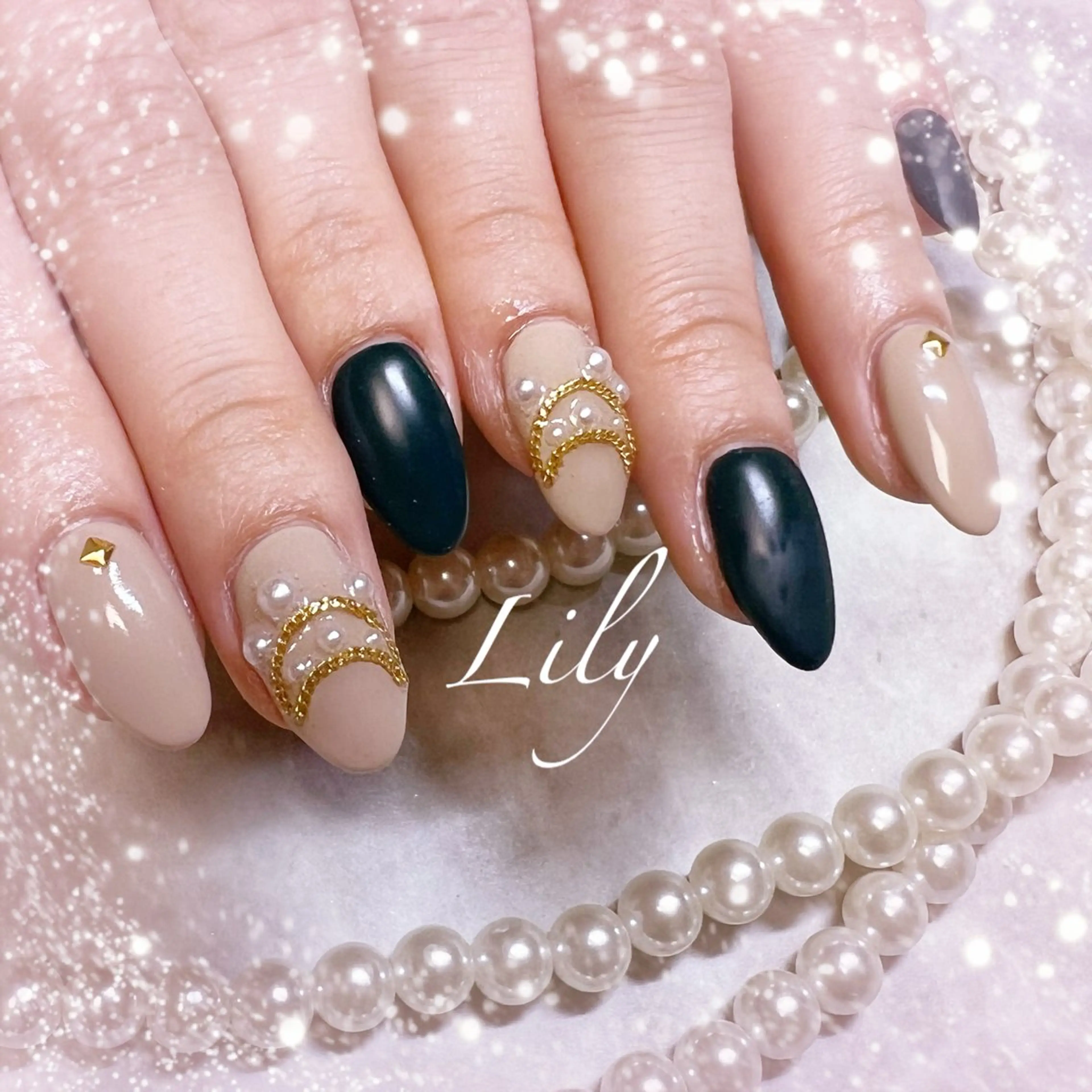 ネイル ハンドネイル Nailsalon Lilyのネイルデザイン