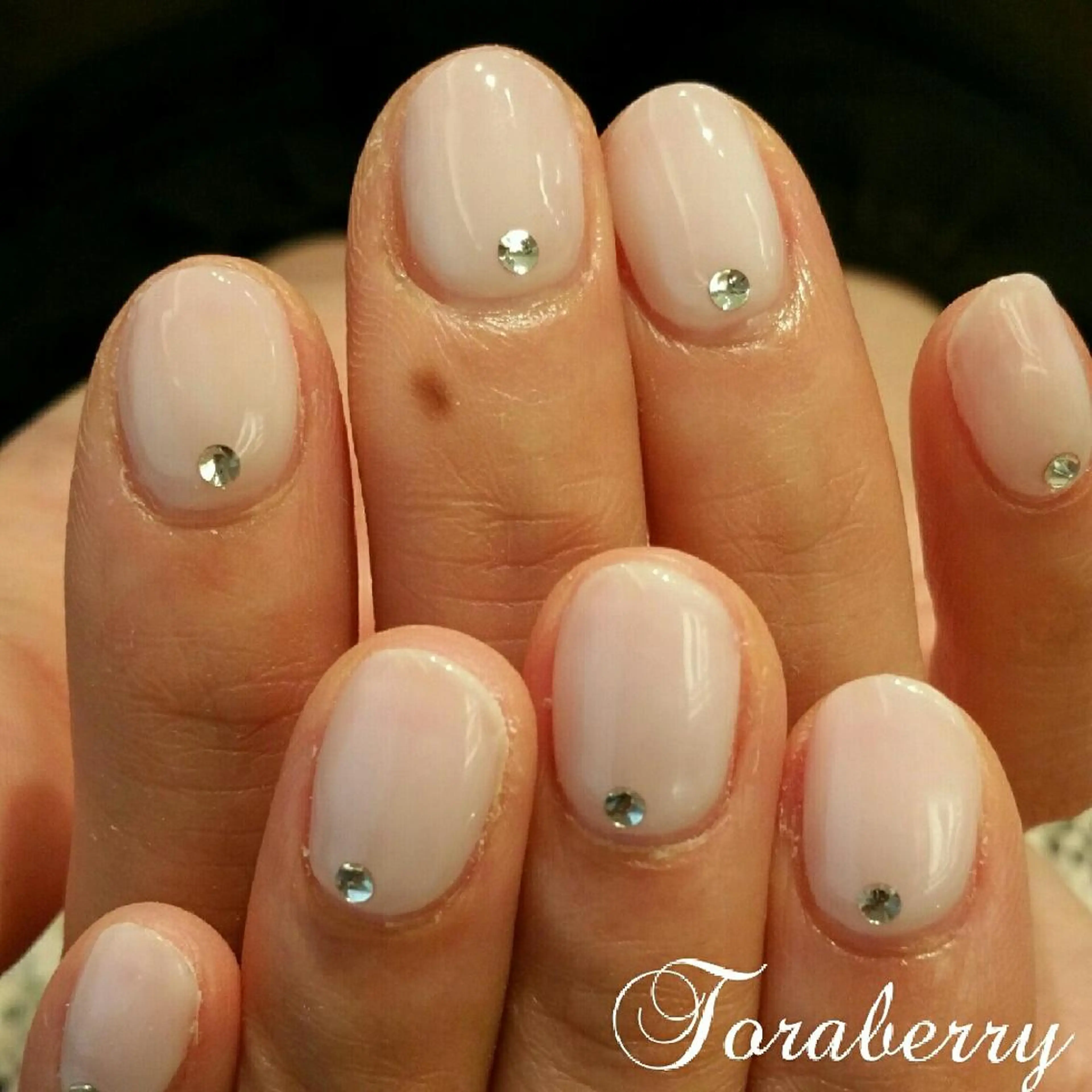 ネイル ワンカラーネイル ネイリスト なつみのネイルデザイン