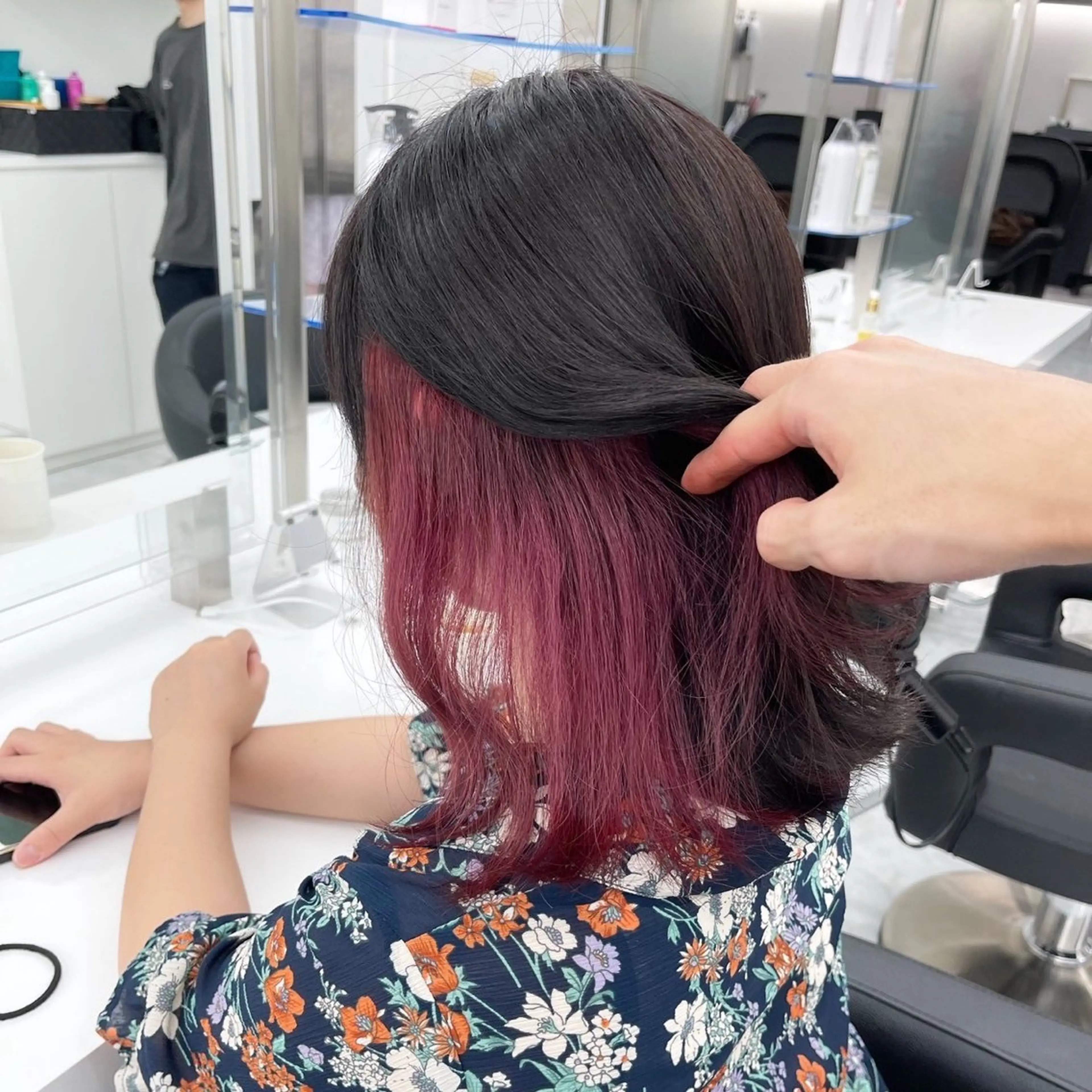 ロング ヘアカラー 大人上品🤍明るめ ベージュ🤍REOのヘアスタイル