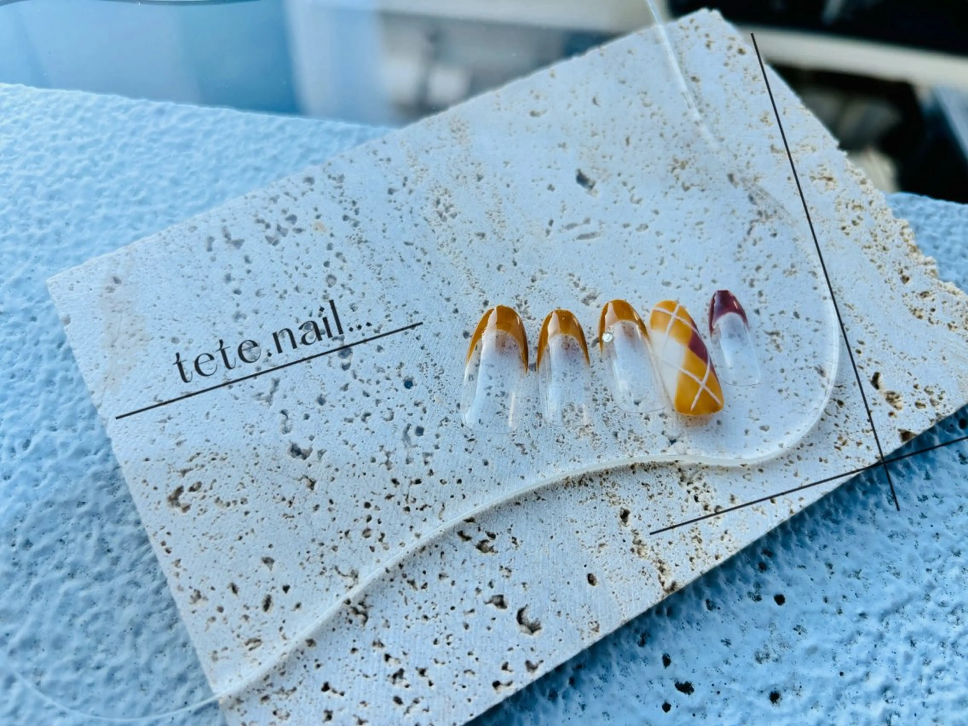ネイル ハンドネイル tete. nailのネイルデザイン