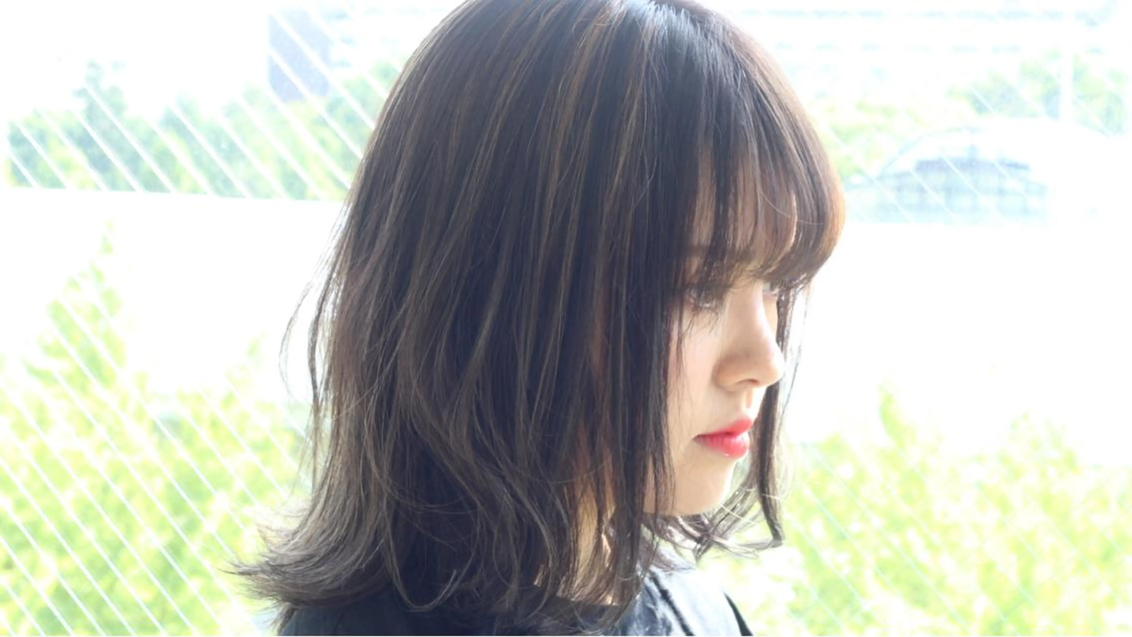 ミディアム カラー ブリーチ デザインカラー グレージュ ハイライトカラー ハイライト カット ヘアカラー トリートメント BOB🌟ハイトーン /ブリーチ/TAKUのヘアスタイル