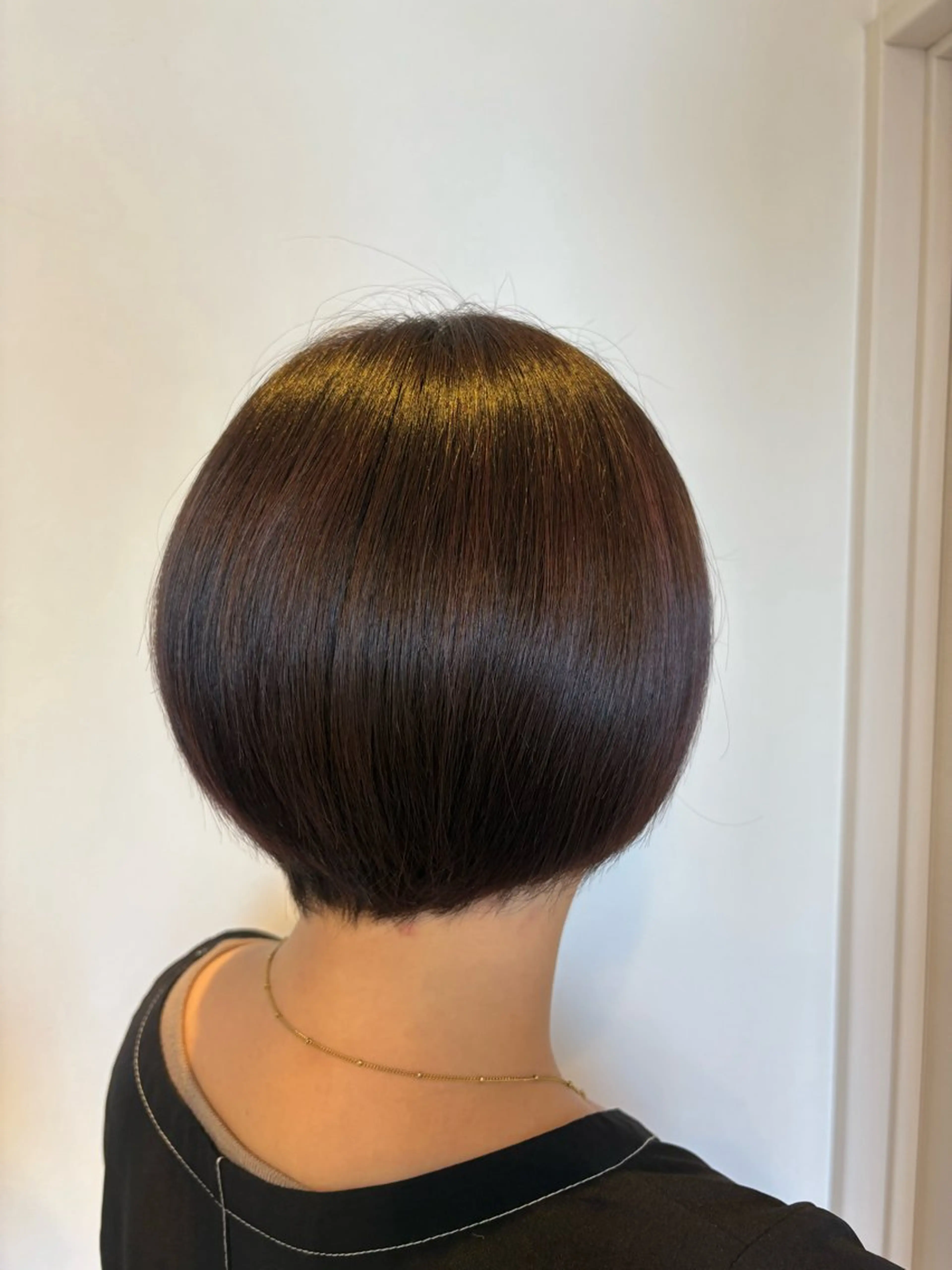 ショート ヘアカラー 田中 希のヘアスタイル